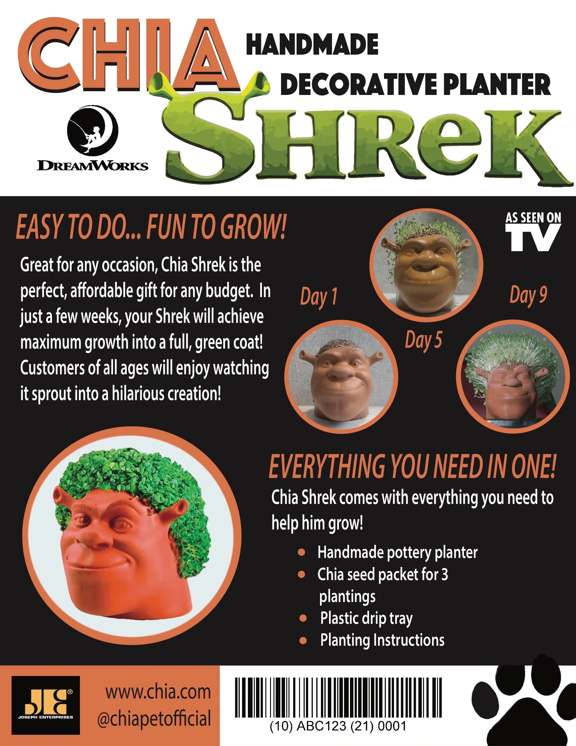 Chia Shrek, 2024, Digital Media