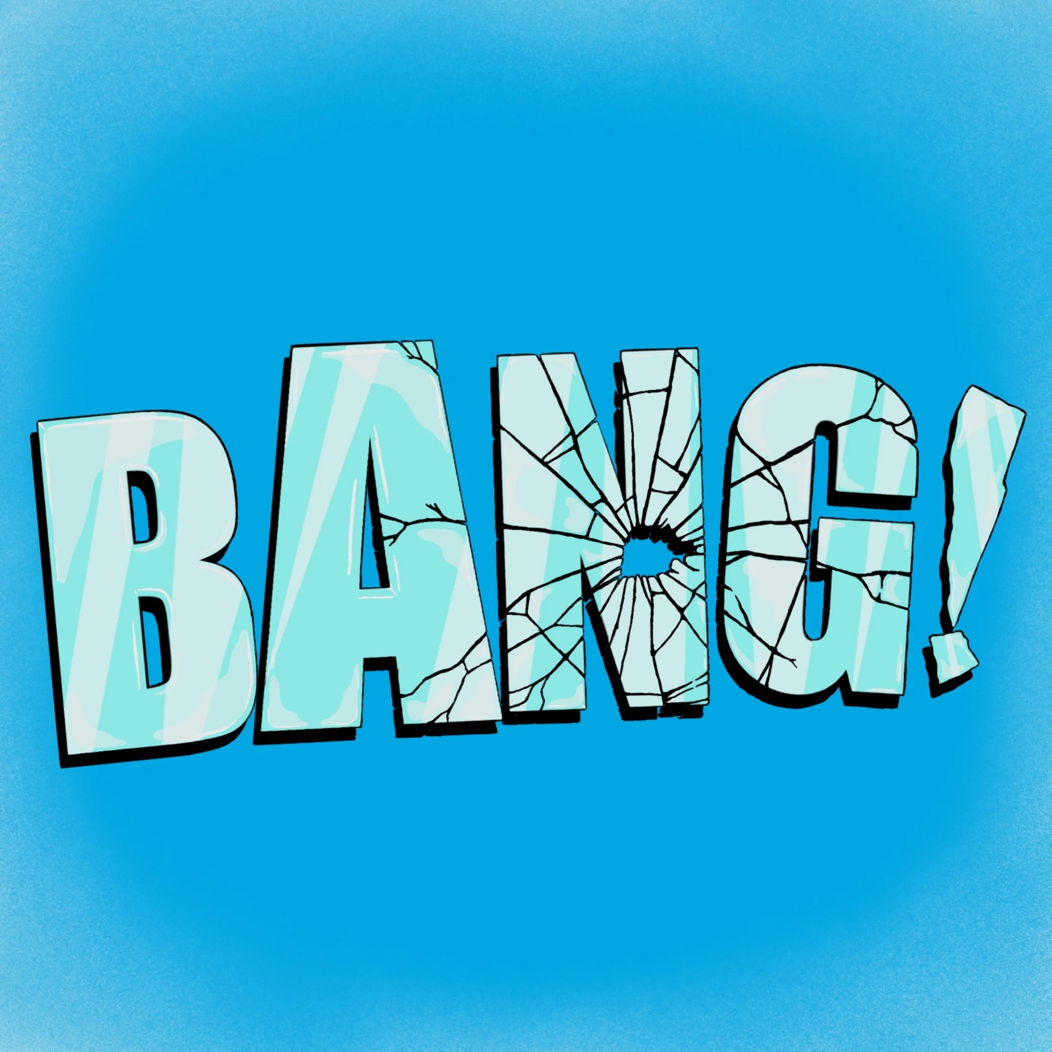 Bang! (Word 2), 2024, Digital Media