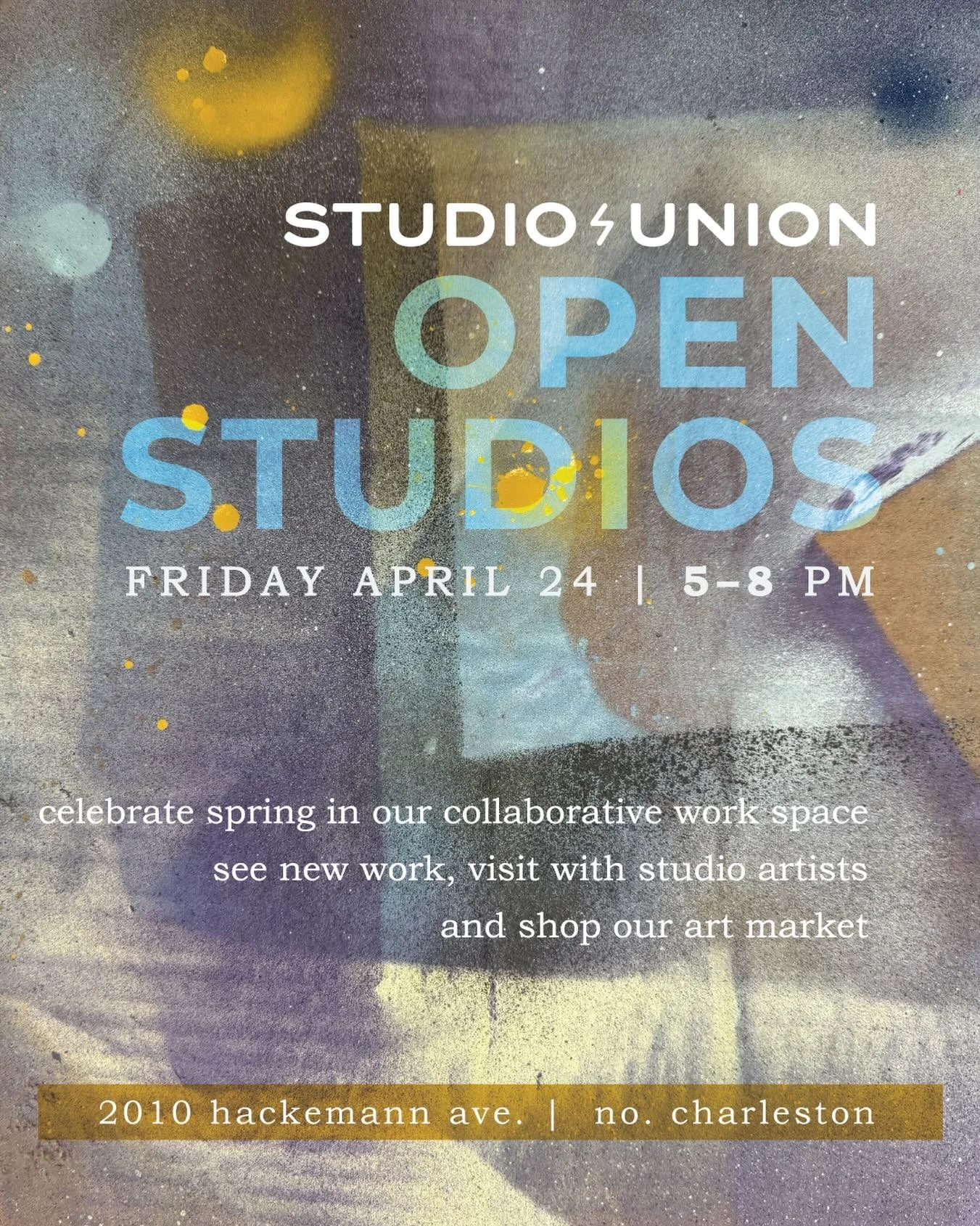 PLEASE JOIN US FRIDAY, APRIL 24 5-8pm

We&rsquo;ll be ready to visit and show off new work in our studio space with our friends, Soul Preservation Society. We&rsquo;ll have refreshments and an art market with a ceramics circuit along with 2D pieces i