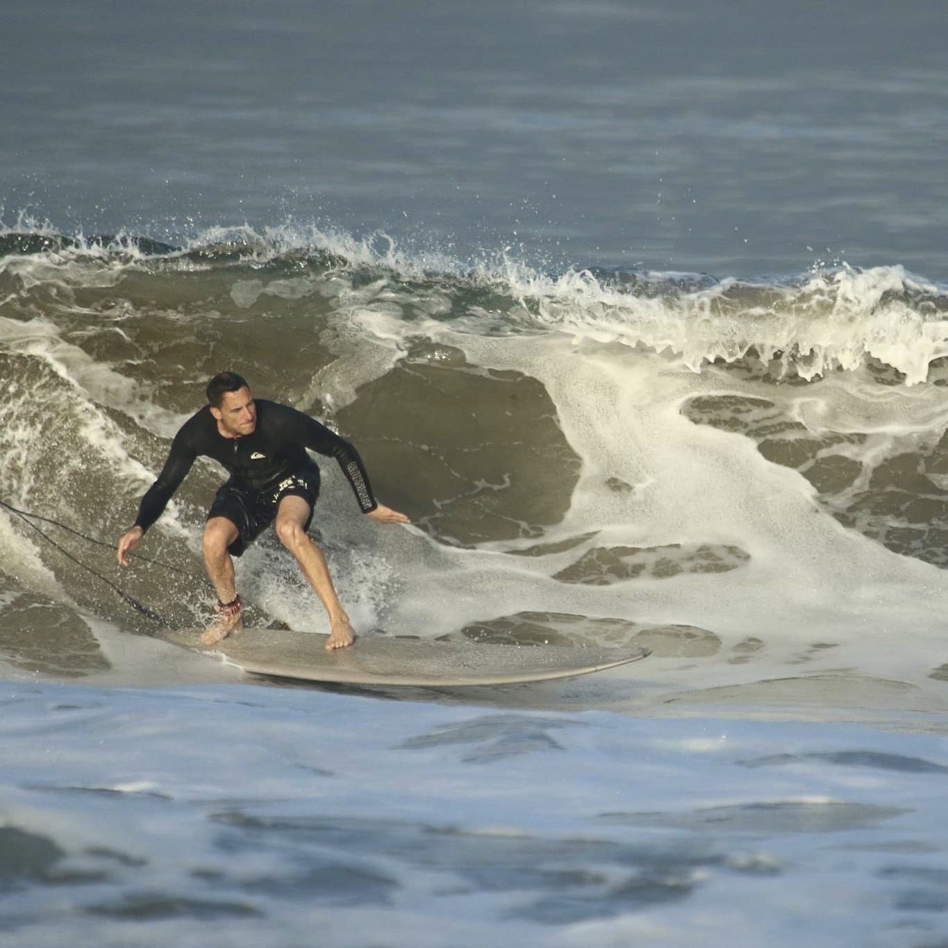 Surfing in Venice beach.