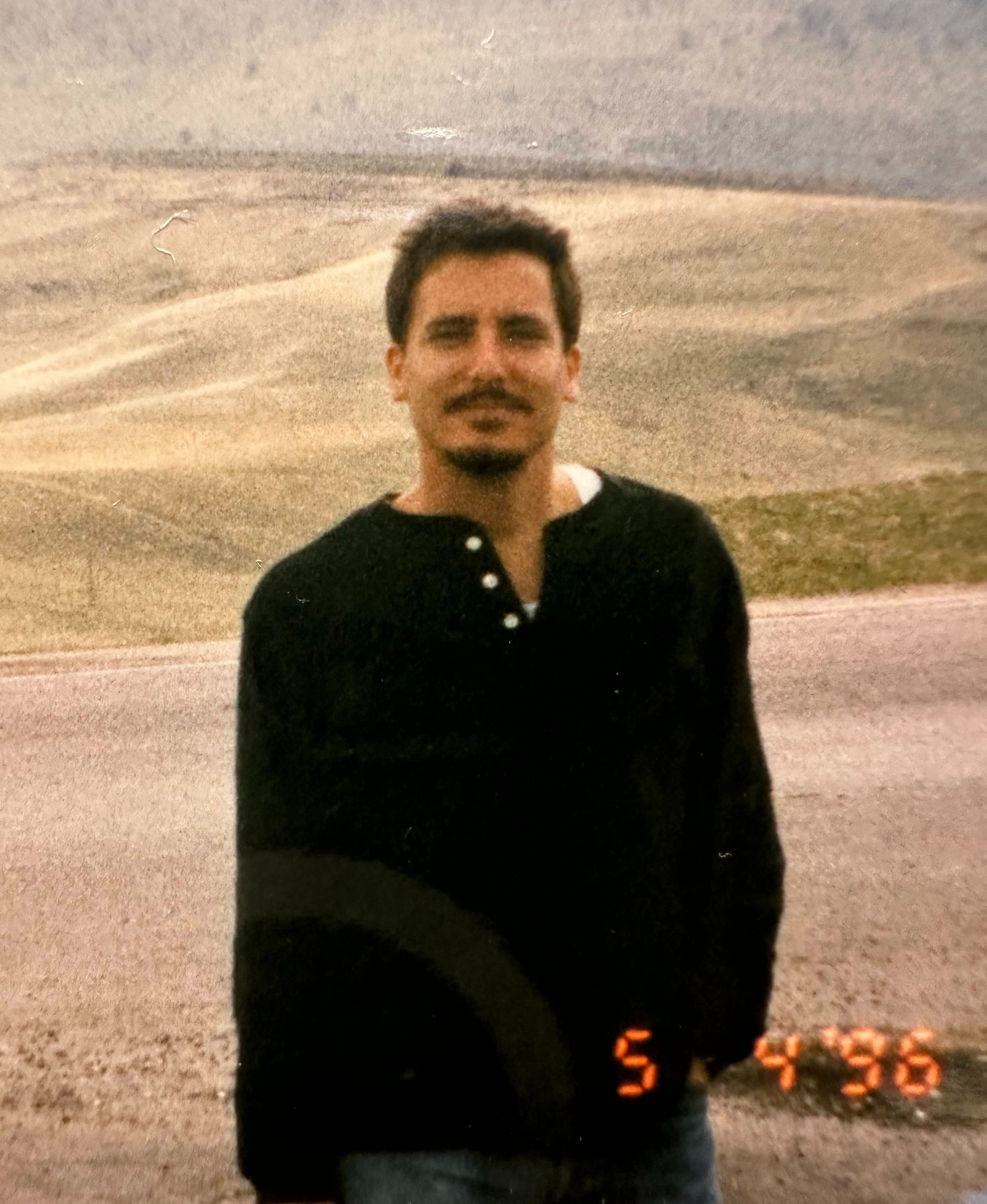 In Colorado in 1996 during the filming of No Doubt, The Goo Goo Dolls and Bush at Red Rocks Amphitheater for the PBS TV show, On Tour, which I co-produced.