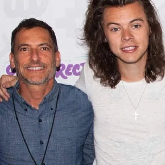 Harry Styles of One Direction before one of their Honda Civic Tour concerts in 2015.