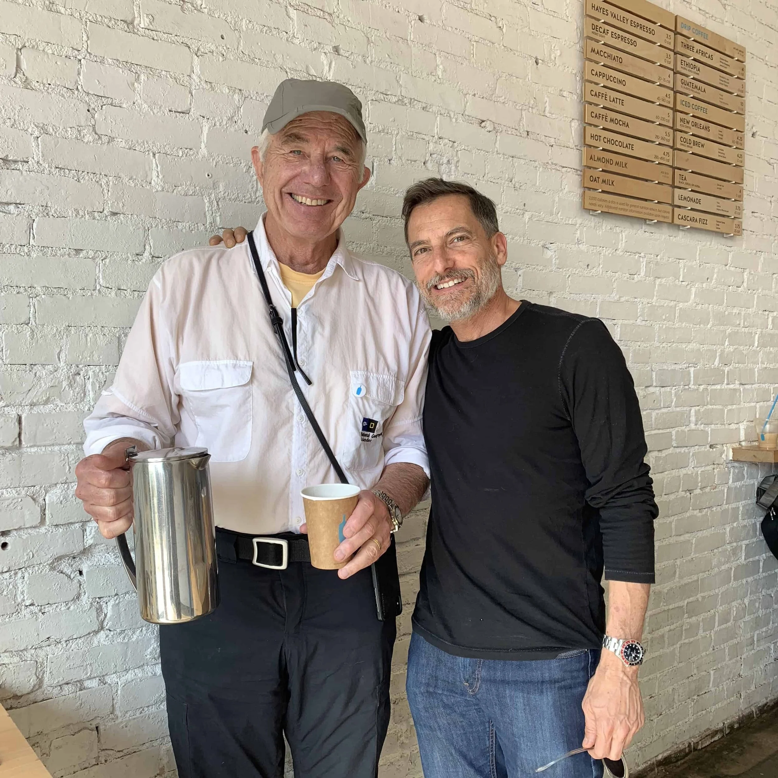 With Rob3, my supportive step-brother.