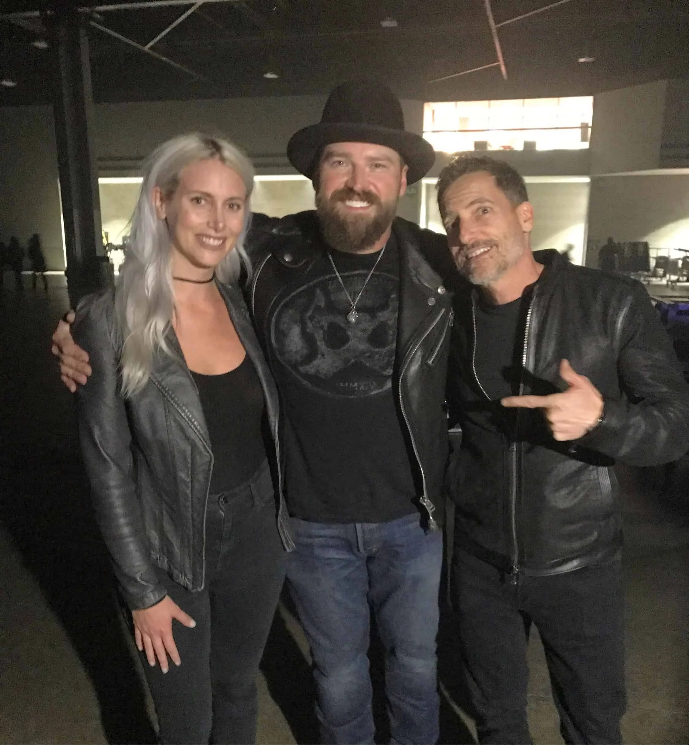 With singer songwriter Zac Brown and Shaelen Burroughs, producing a live concert with him in Atlanta.