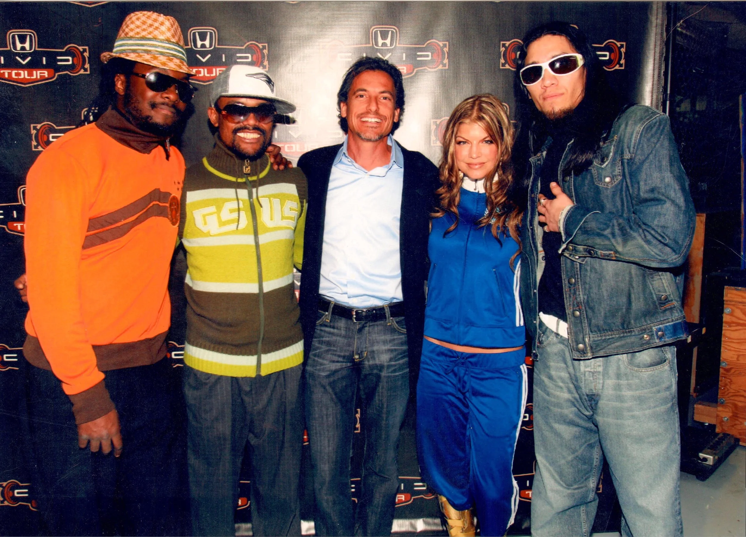 Cool 2006 memory with the Black Eyed Peas during the Fergie years. Their music and energy were infectious, and being a small part of their global takeover was amazing.