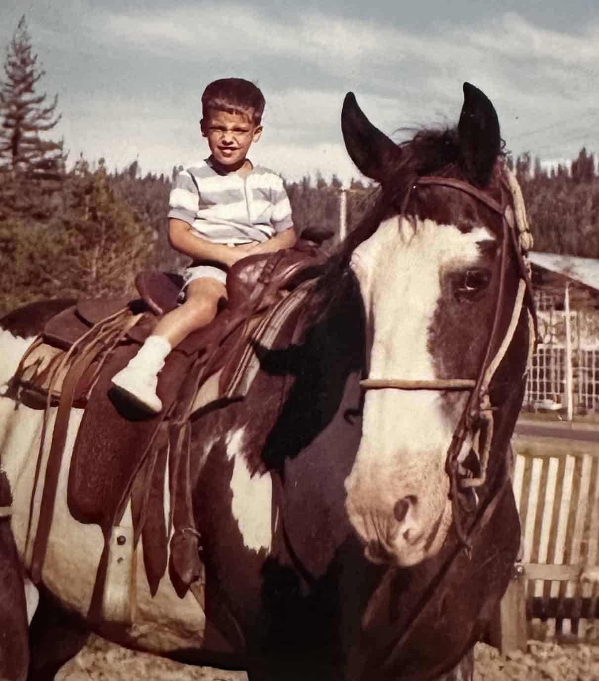 I’ve always liked animals and loved horseback riding.