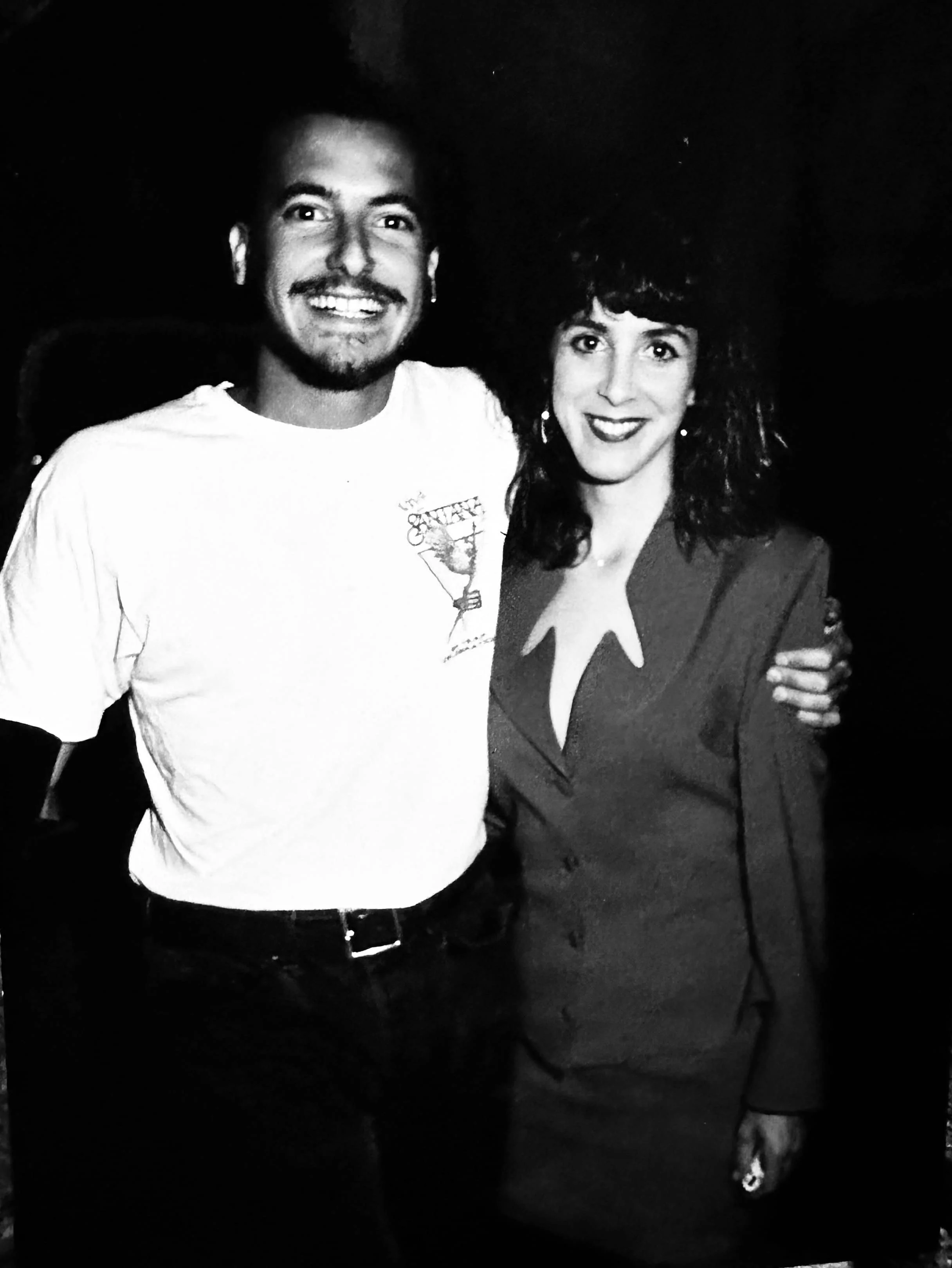 Me with Martha Quinn, one of the original MTV veejays.