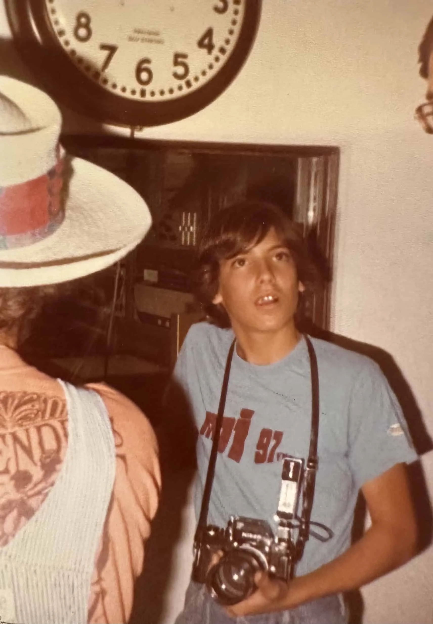 At KROI/KROY for an in-person visit where I met and watched Wolfman Jack do a live radio shift. My pics didn’t turn out well.