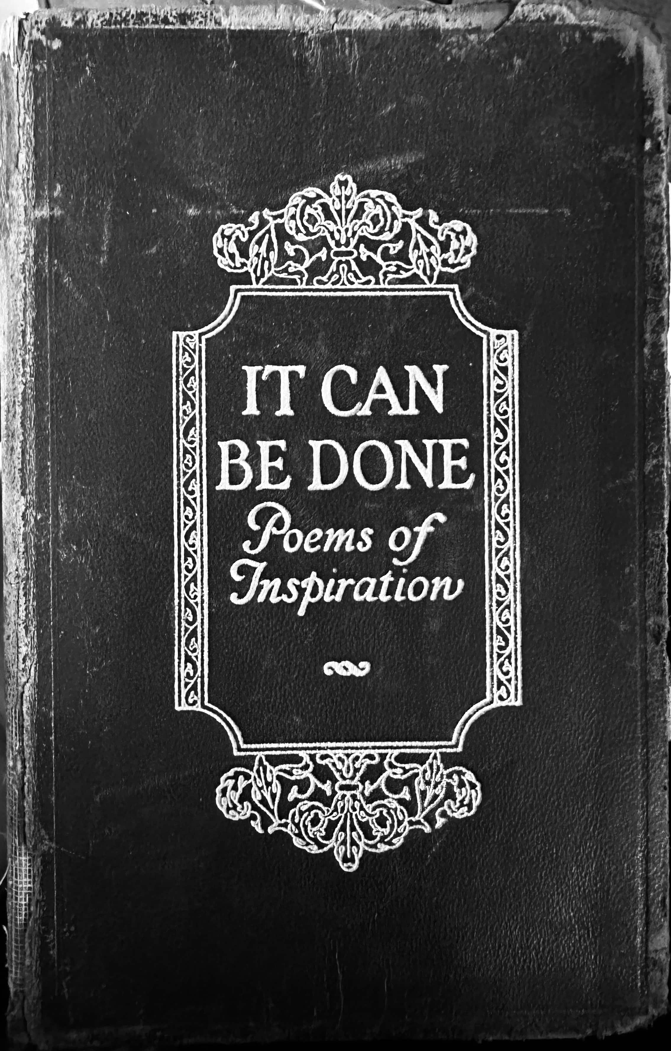 The vintage book I selected from Grandpa Joe’s bookshelf, even though I wanted the gold grand jury badge from his desk.