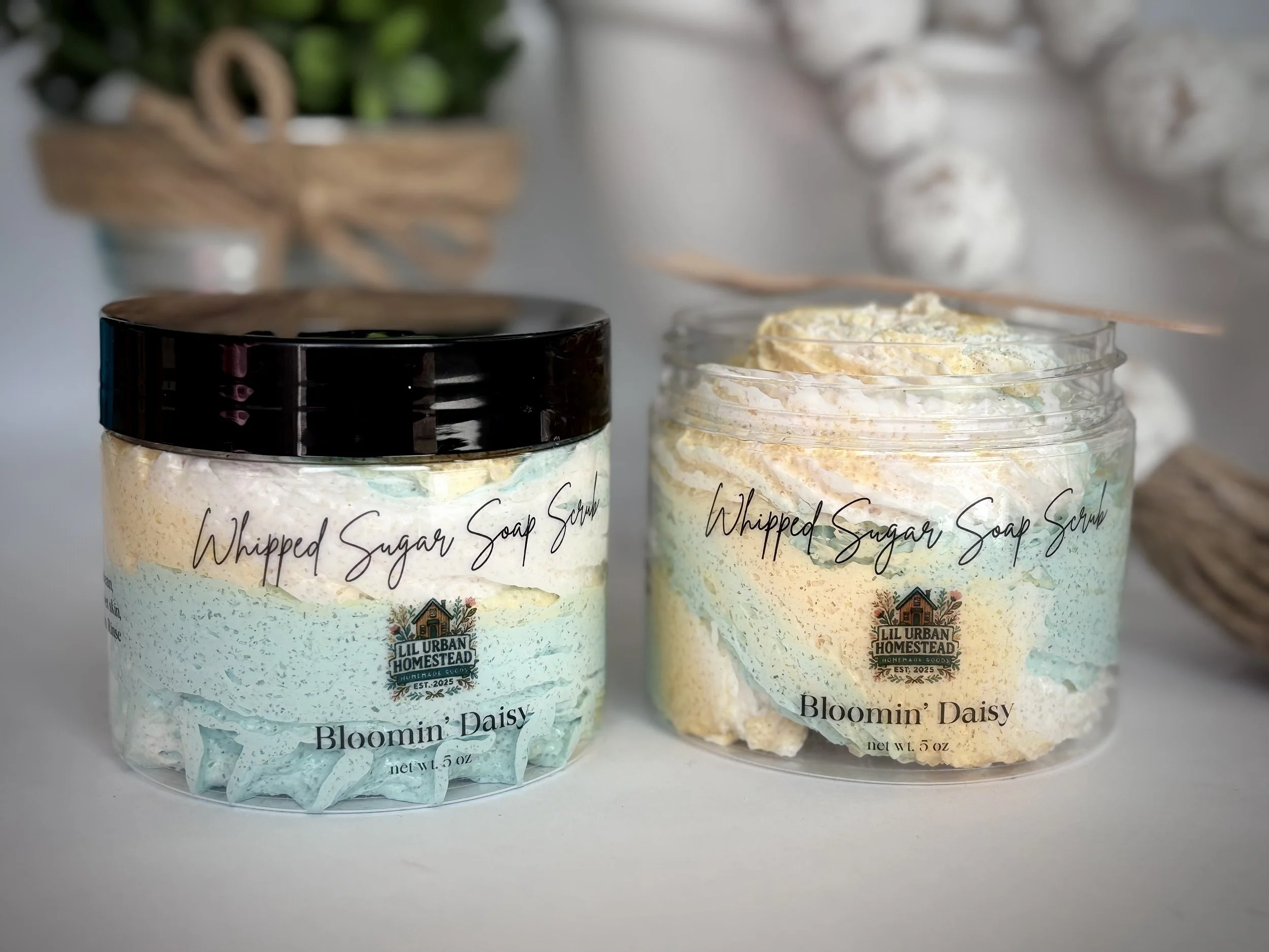 Whipped Sugar Soap Scrub - Bloomin' Daisy