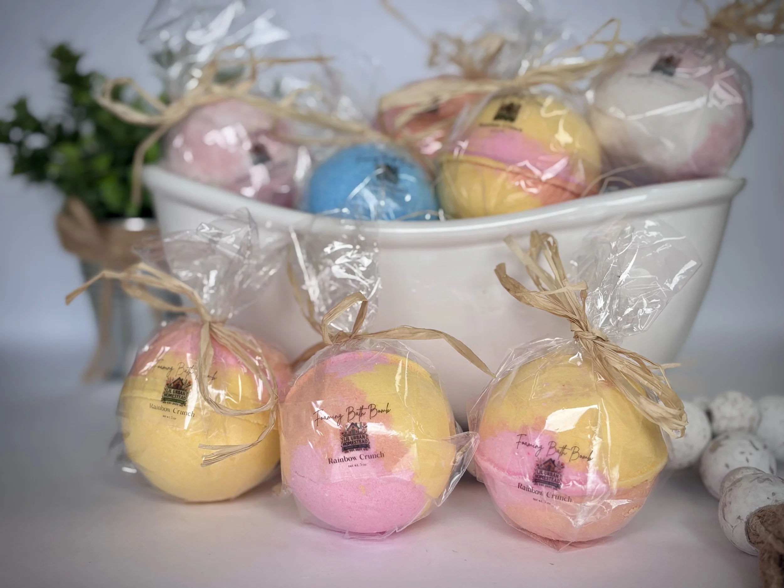 Bath Bombs - Rainbow Crunch