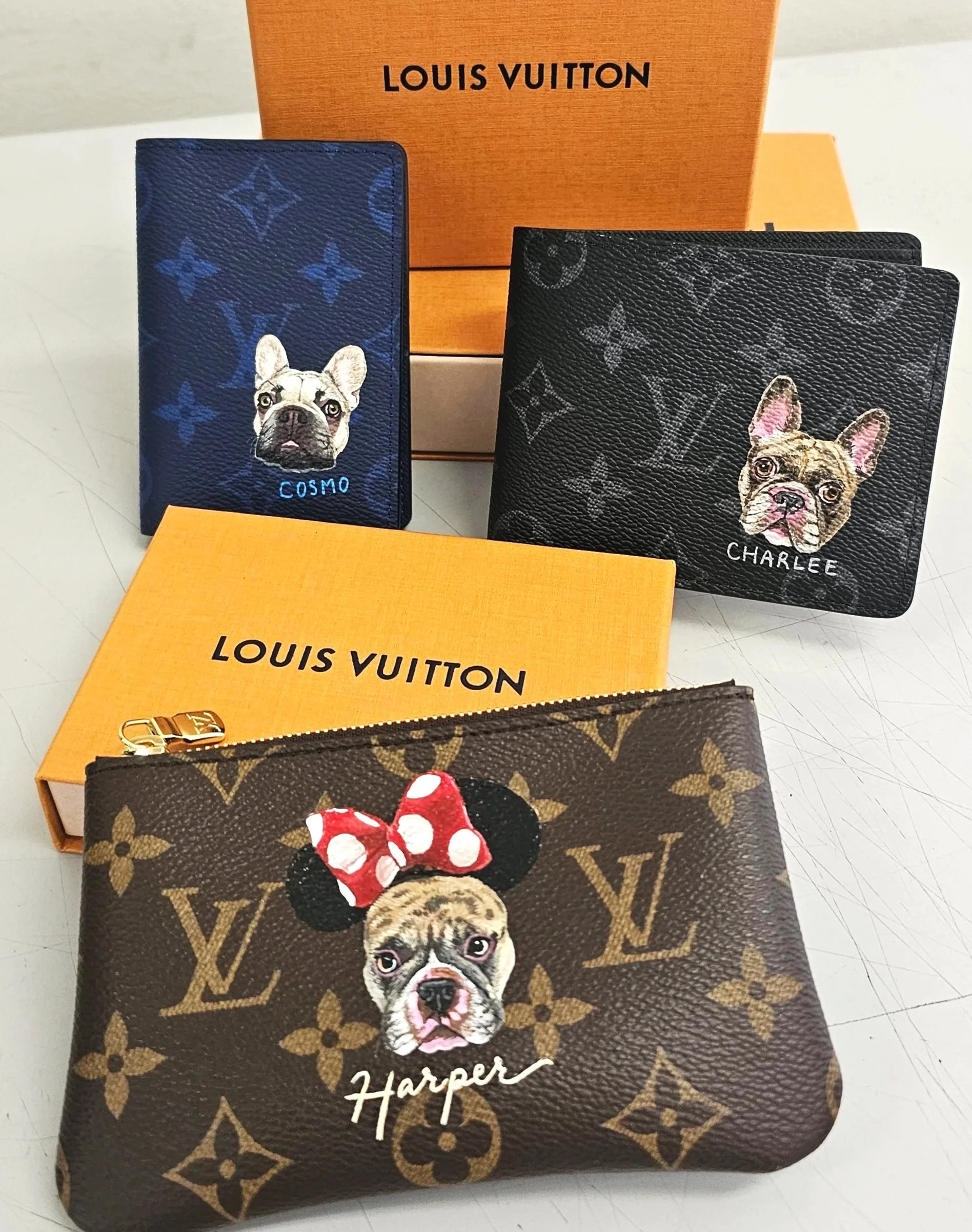 LV men's and women's wallet & pouch