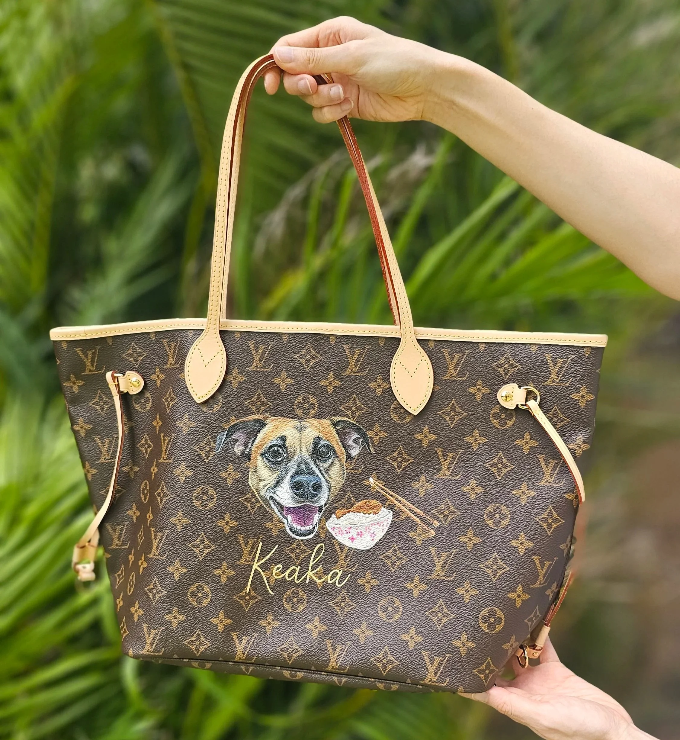 chicken and rice lover | LV Neverfull