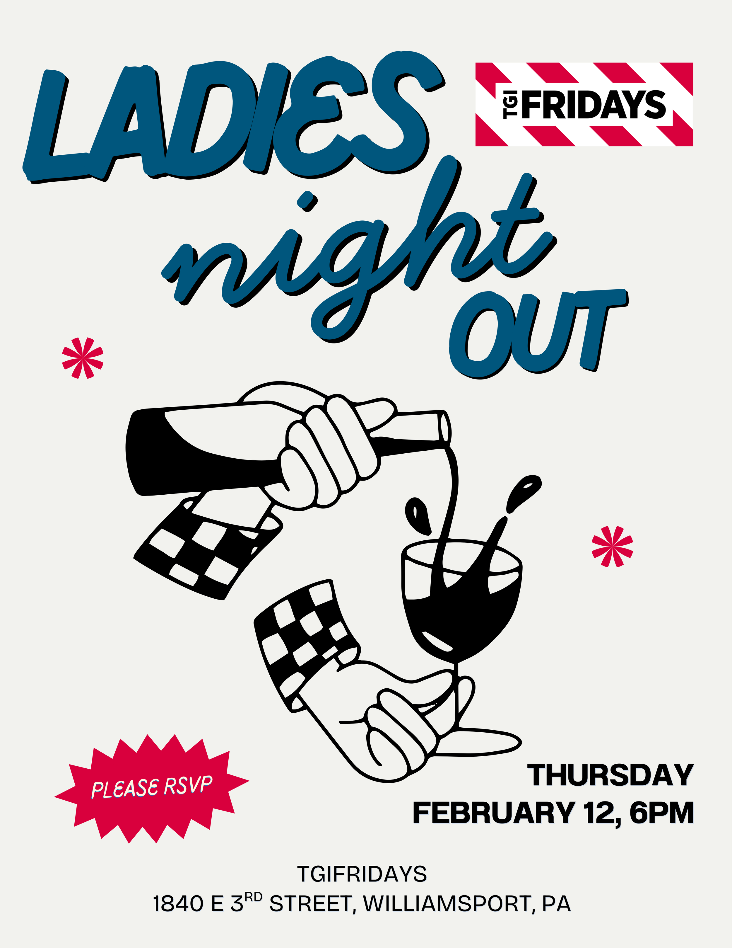Ladies Night Out at TGI Fridays