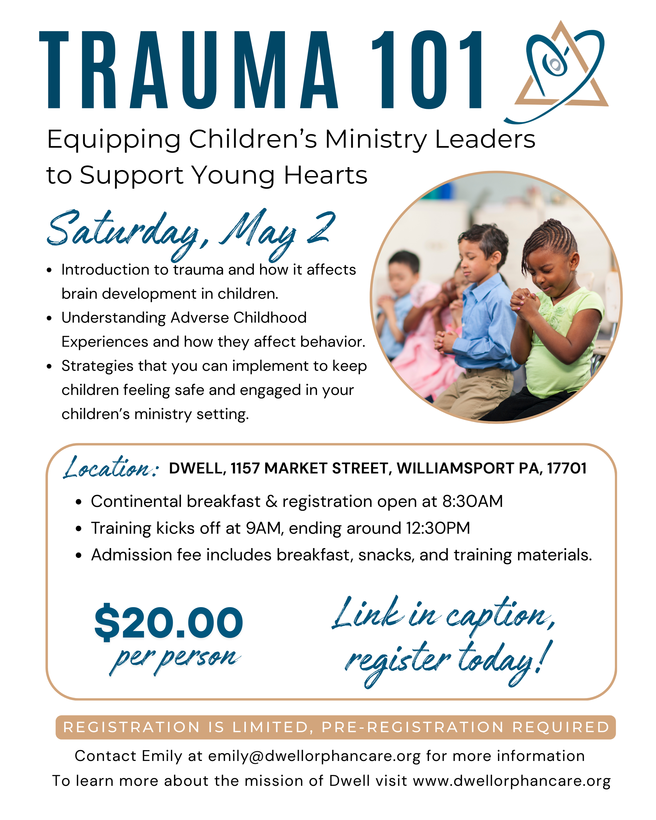 Trauma 101: For Children’s Ministry Leaders