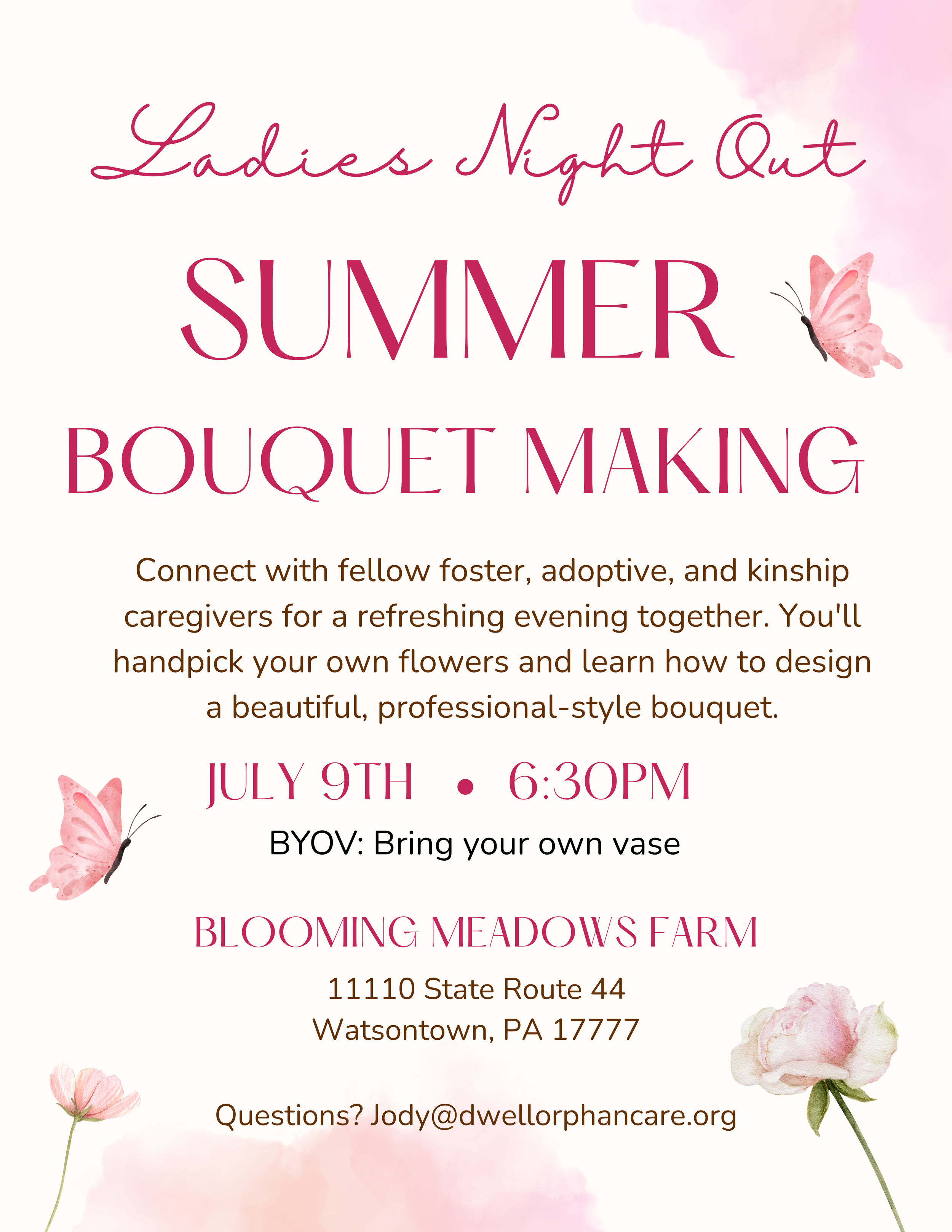 Summer Bouquet Making