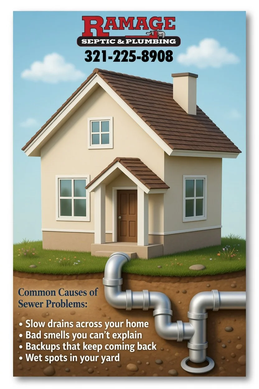 Sewer Line Repair Melbourne FL: Warning Signs &amp; Fixes