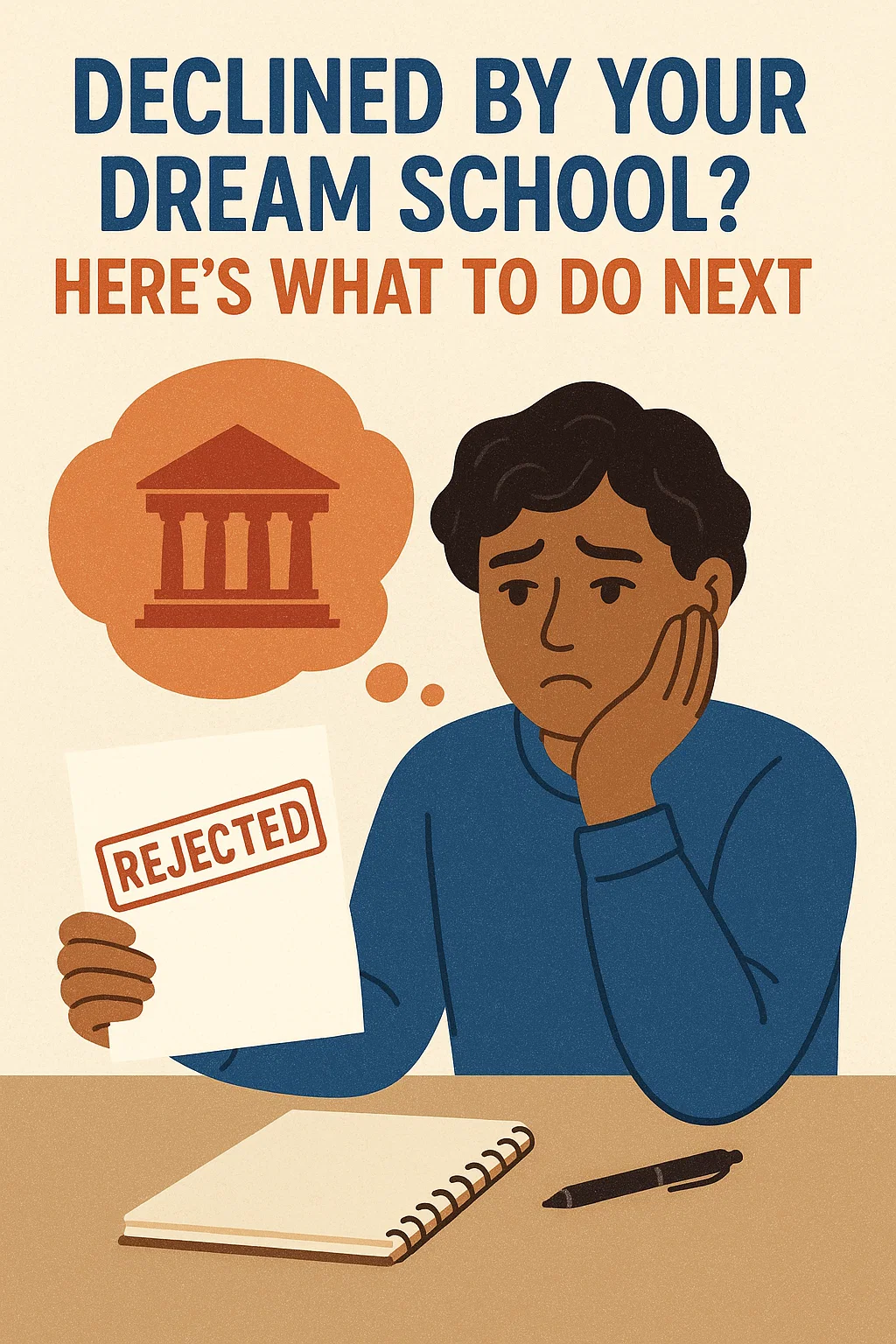 Declined by Your Dream School? Here’s What to Do Next