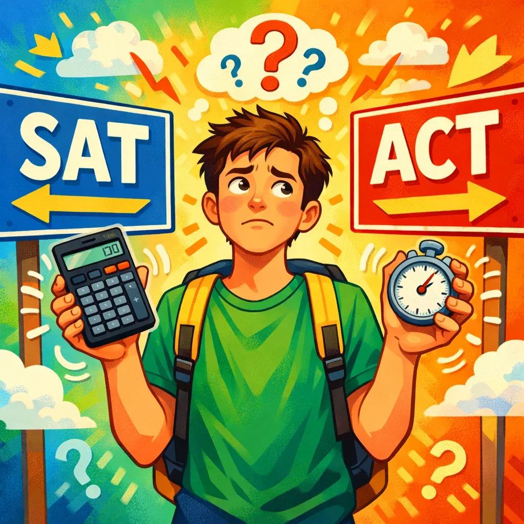 Hot Take: SAT vs ACT,   But You’re Probably Picking the Wrong One