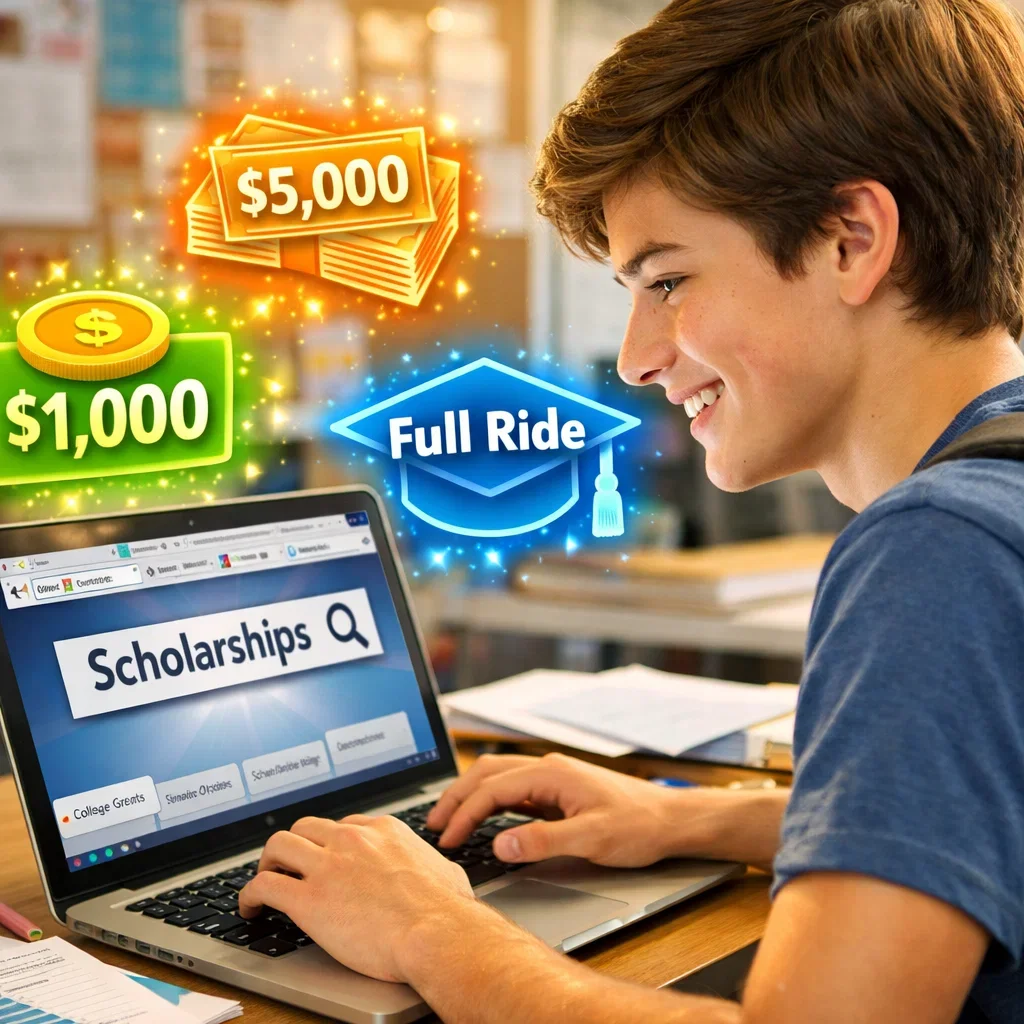 How Finding Scholarships for Undergraduates Can Change Your College Game Plan