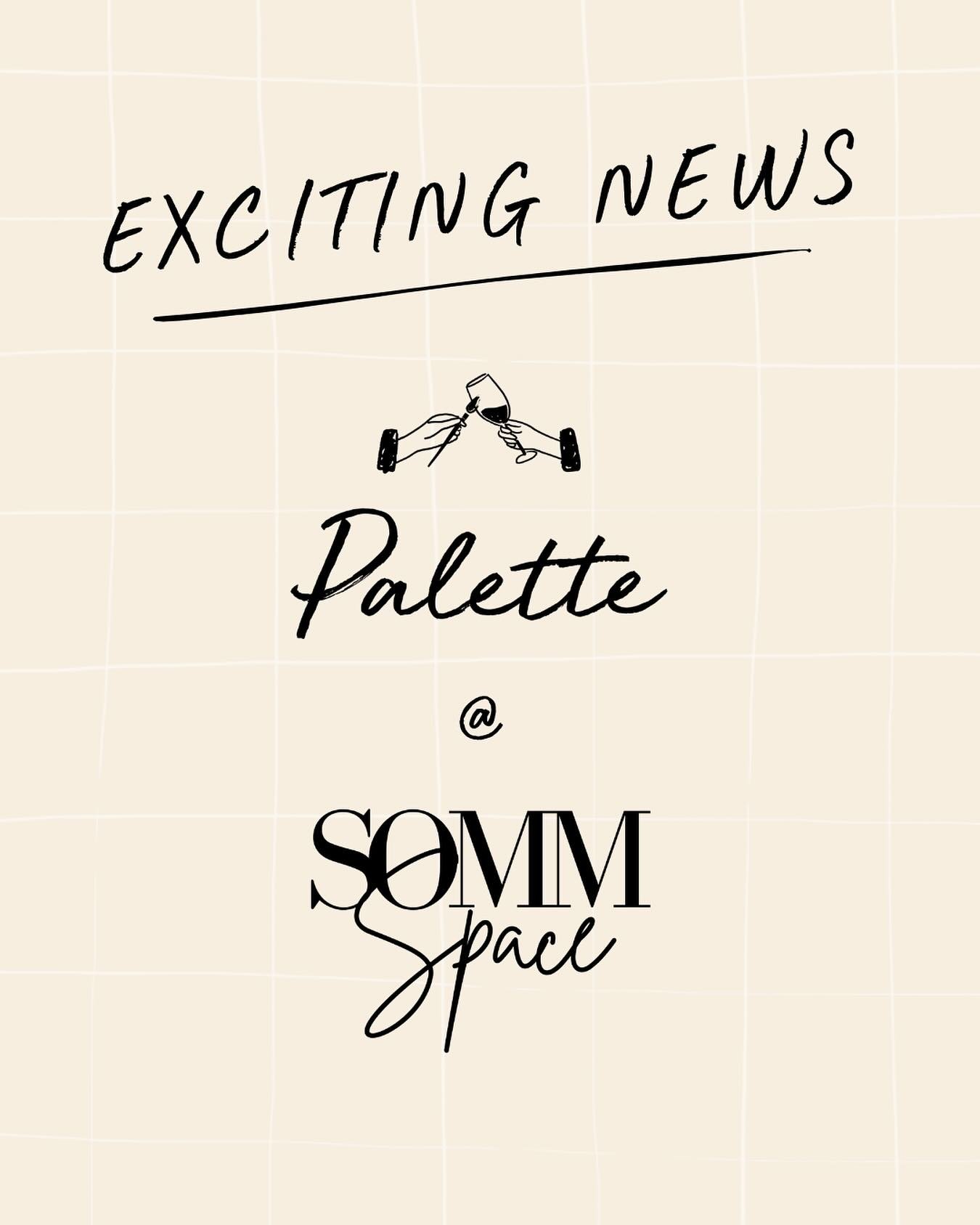 Big news: Palette has a home 🥂

We&rsquo;re partnering with @sommspaceatx to host our creative tasting classes twice a week for the next six months! Their focus on wine education and deep roots in Austin&rsquo;s wine scene made it the perfect fit fo