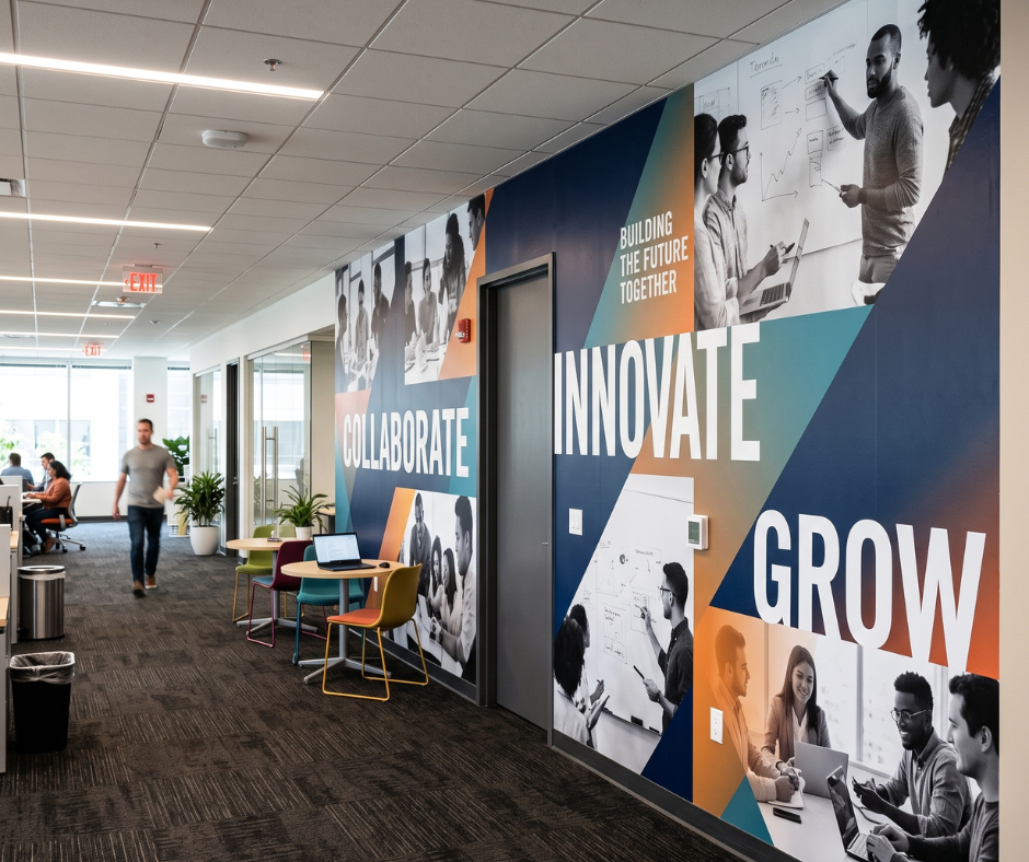 Renovate Without the Demo: How Architectural Wraps are Changing Richmond Offices
