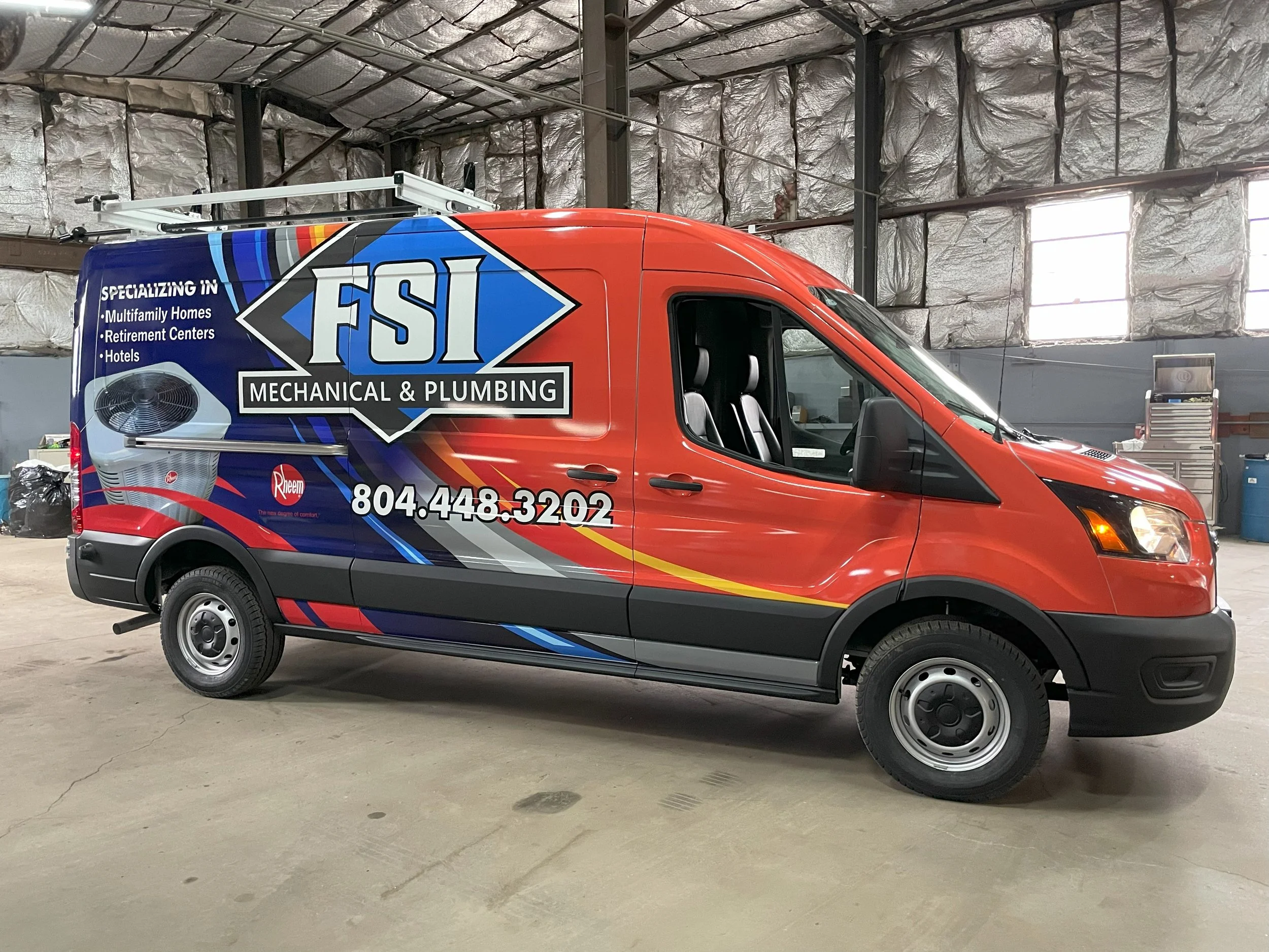 Commercial Wrap in Carson, VA