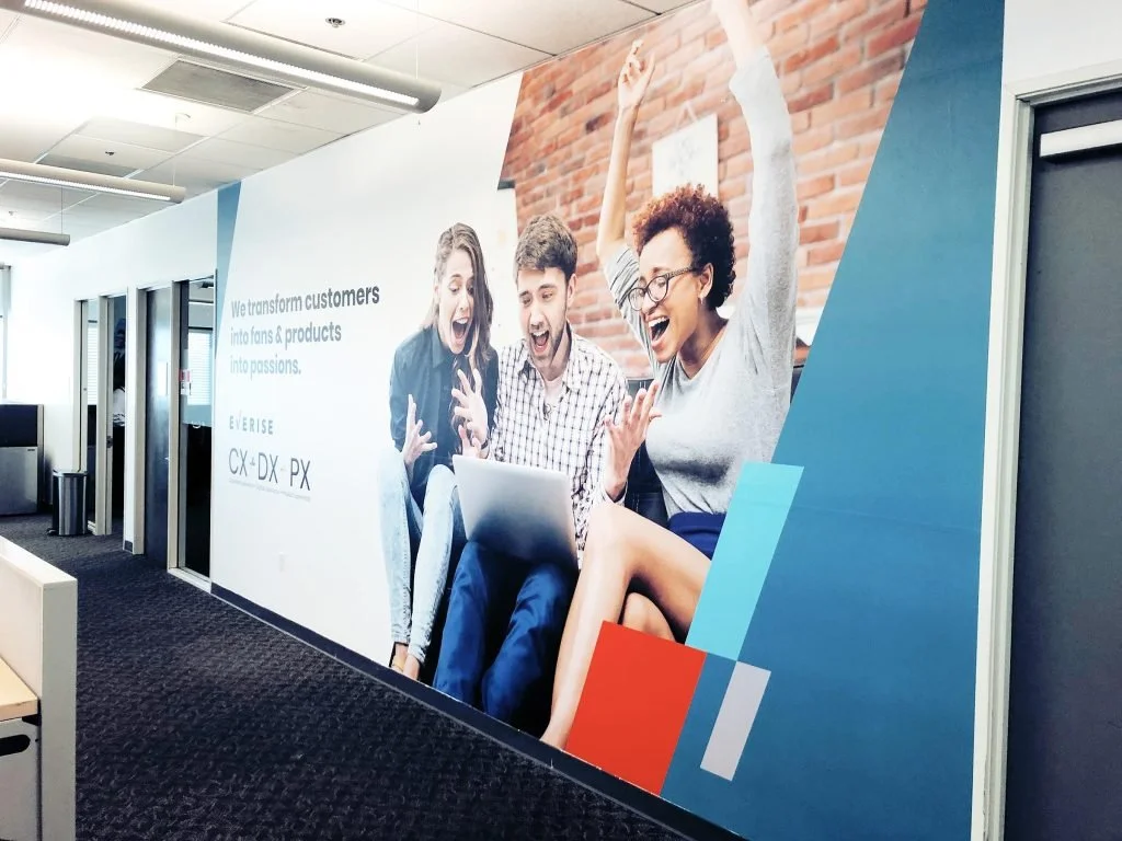 How Wall Wraps Increase Brand Visibility Inside Your Business
