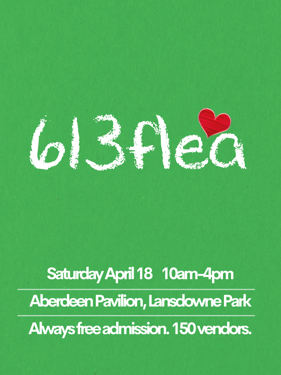 April 18 • 613Flea