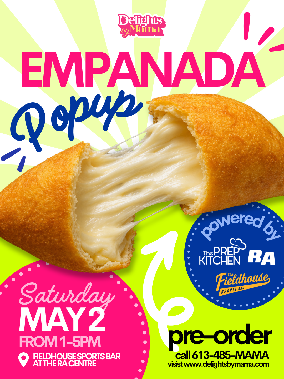 Empanada Pop Up at the RA Centre