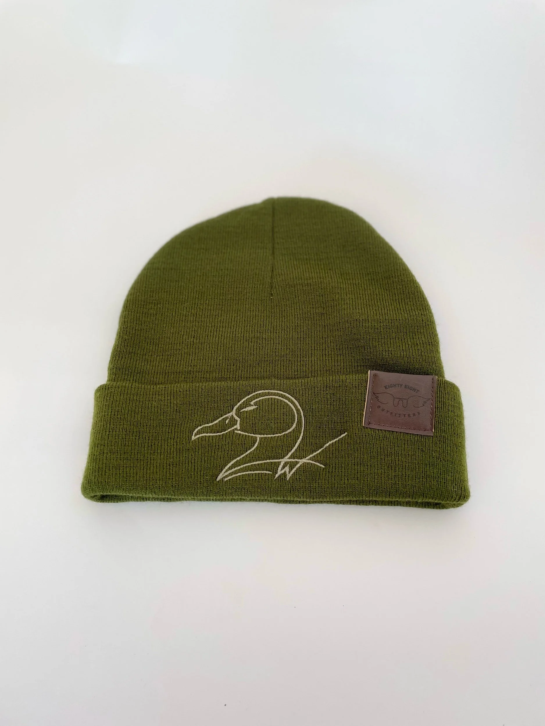 Sacred Salutation Fleece Beanie