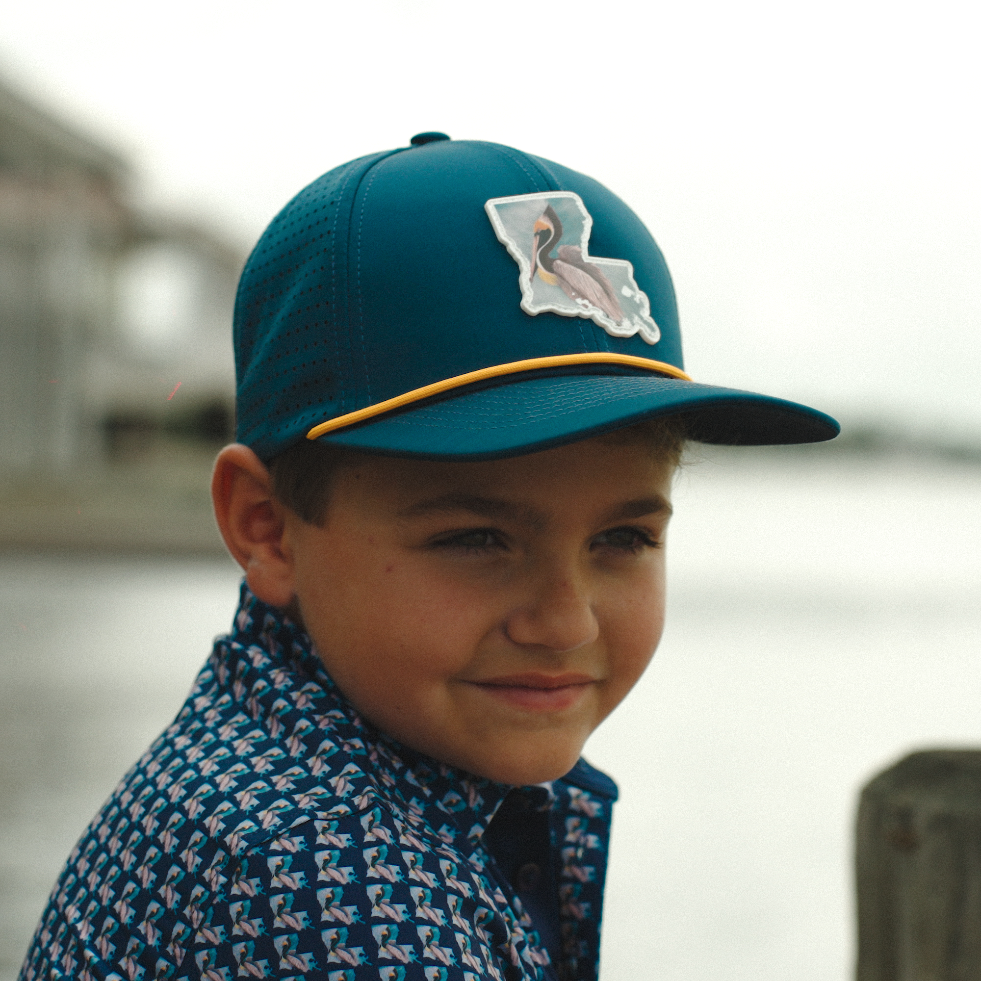 Refuge Pelican Performance Hat — Youth