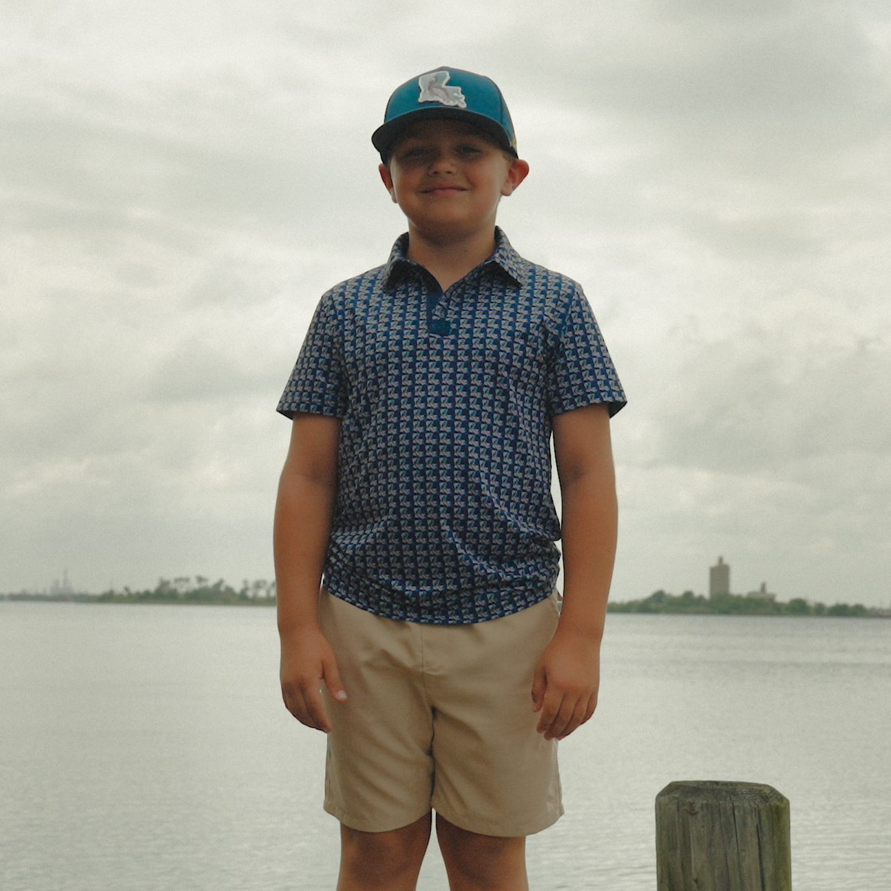 Refuge Pelican Performance Polo — Youth