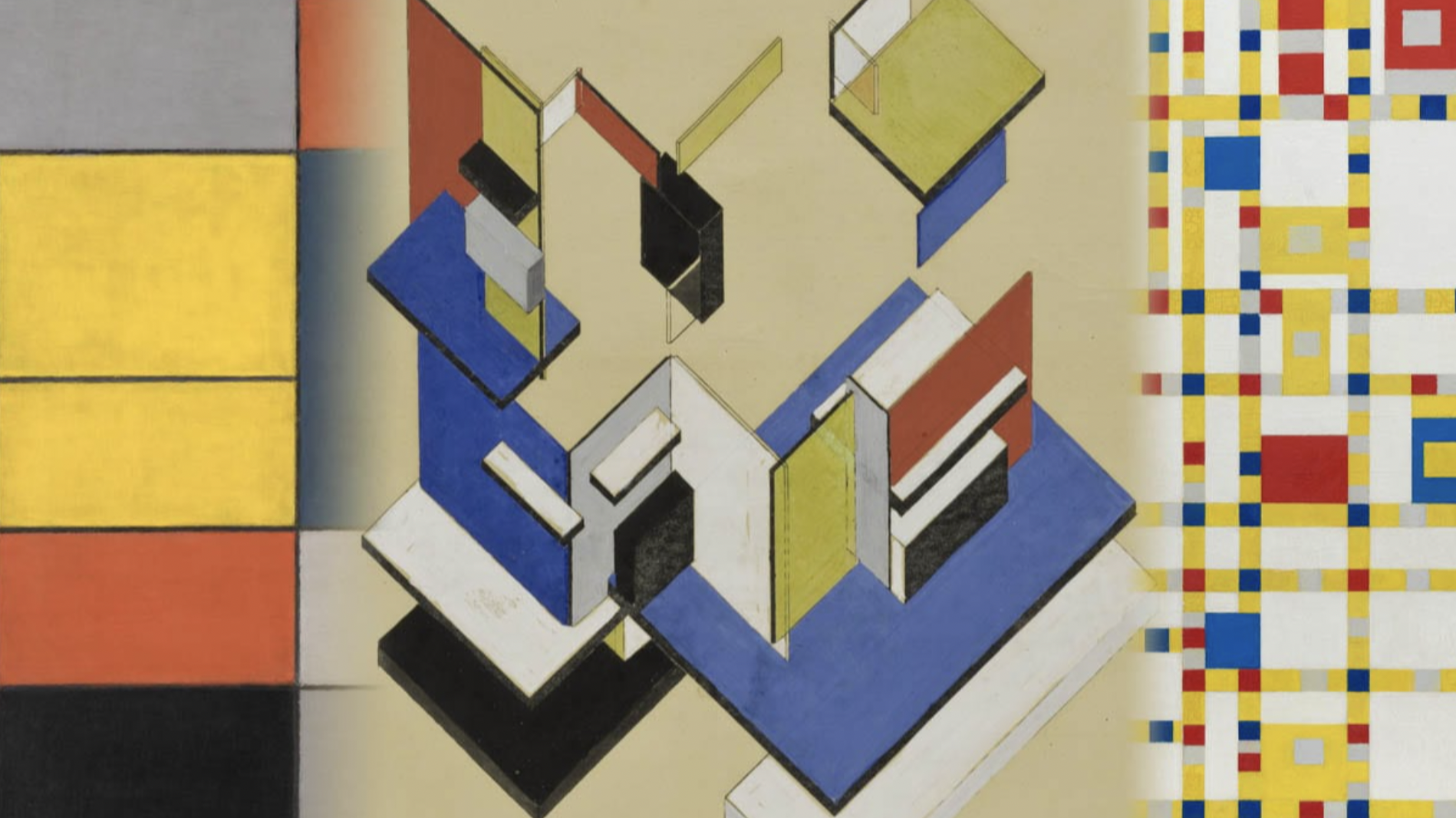 Composition No.II by Piet Mondrian, 1920