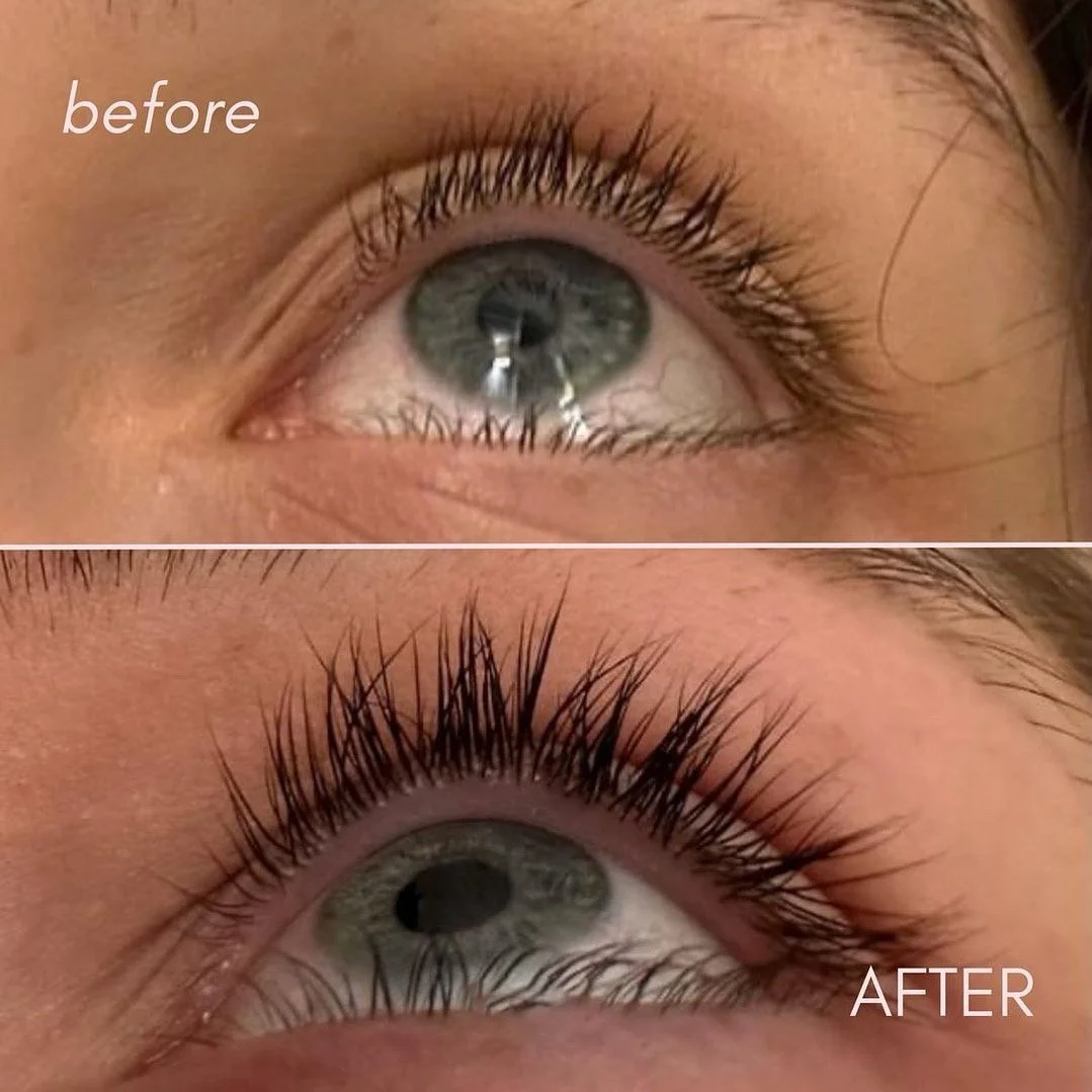 Reform cosmetics lash growth serum before and after!