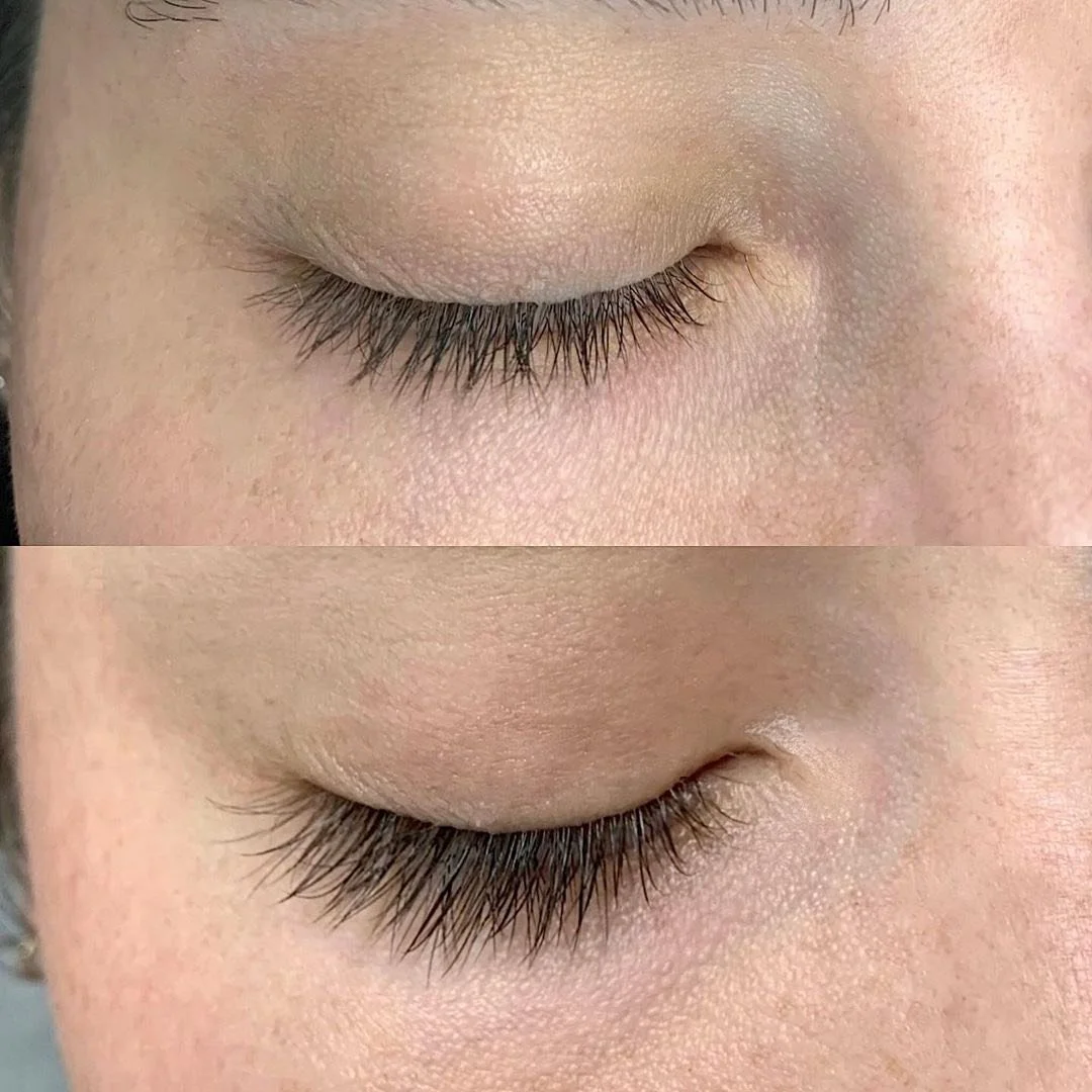 Reform cosmetics lash growth serum before and after!