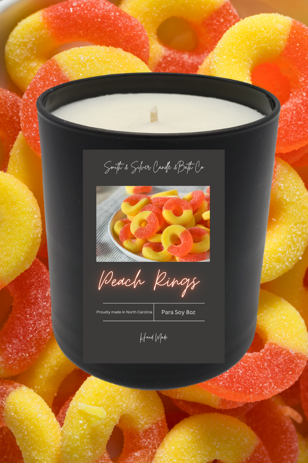 Peach Ring Candle