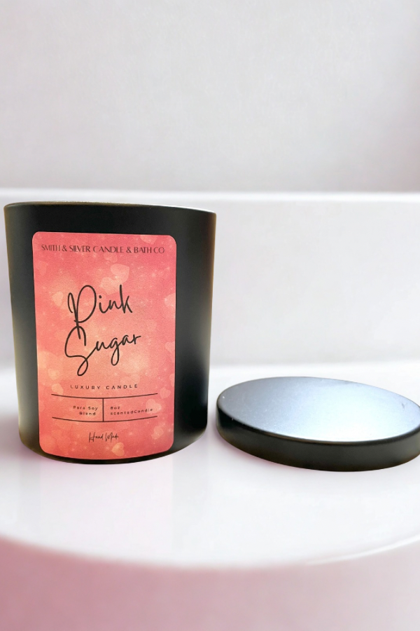 Pink Sugar Candle