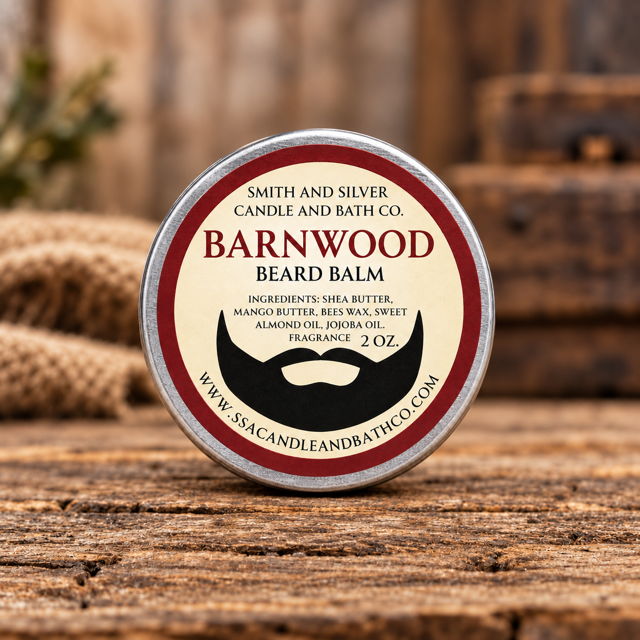 Barn Wood Beard Balm