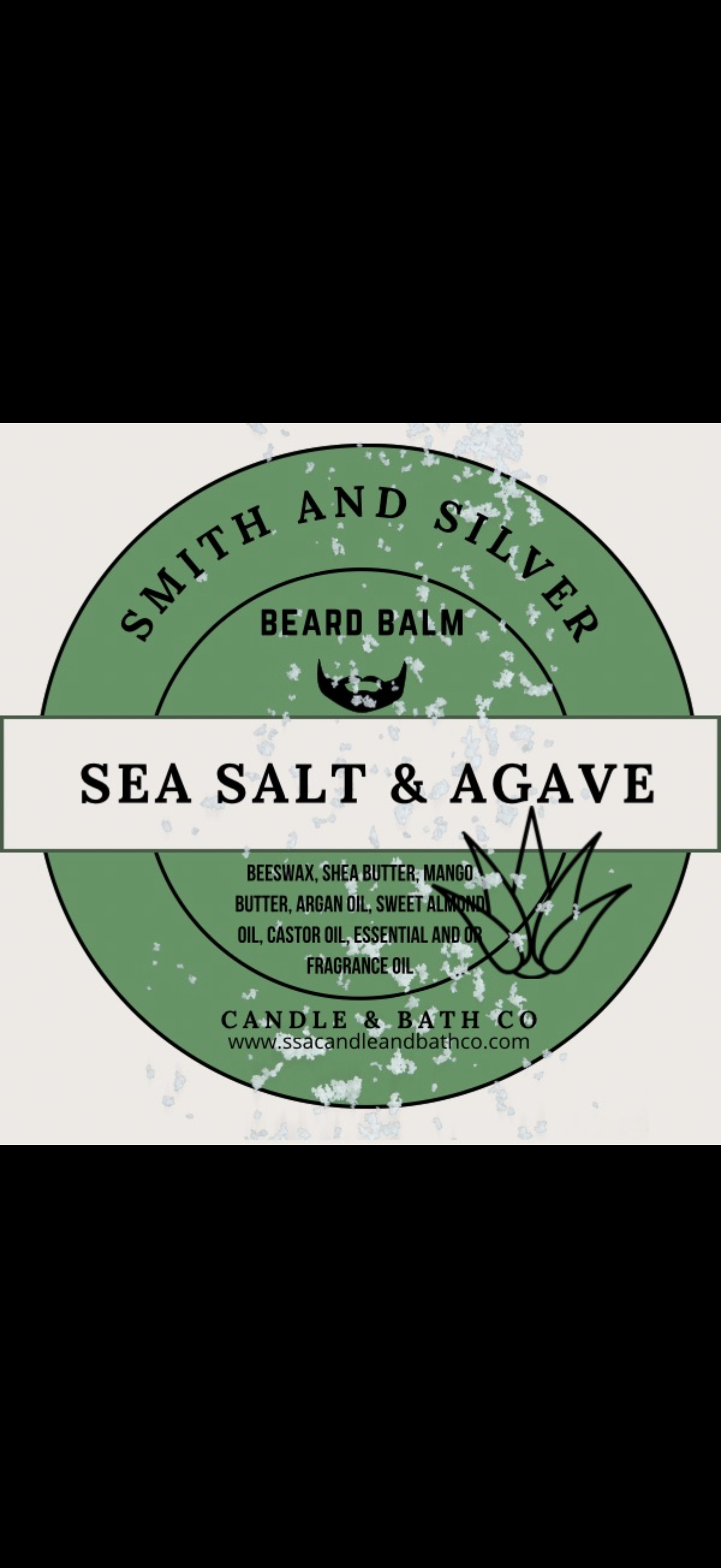 Sea Salt and Agave Beard Balm