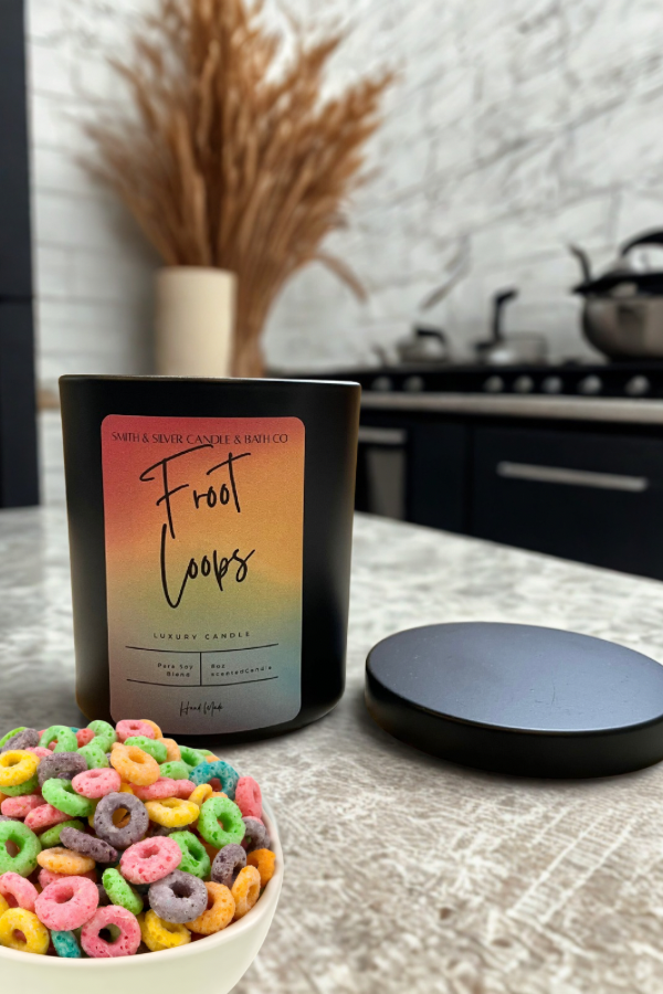 Froot Loop Candle