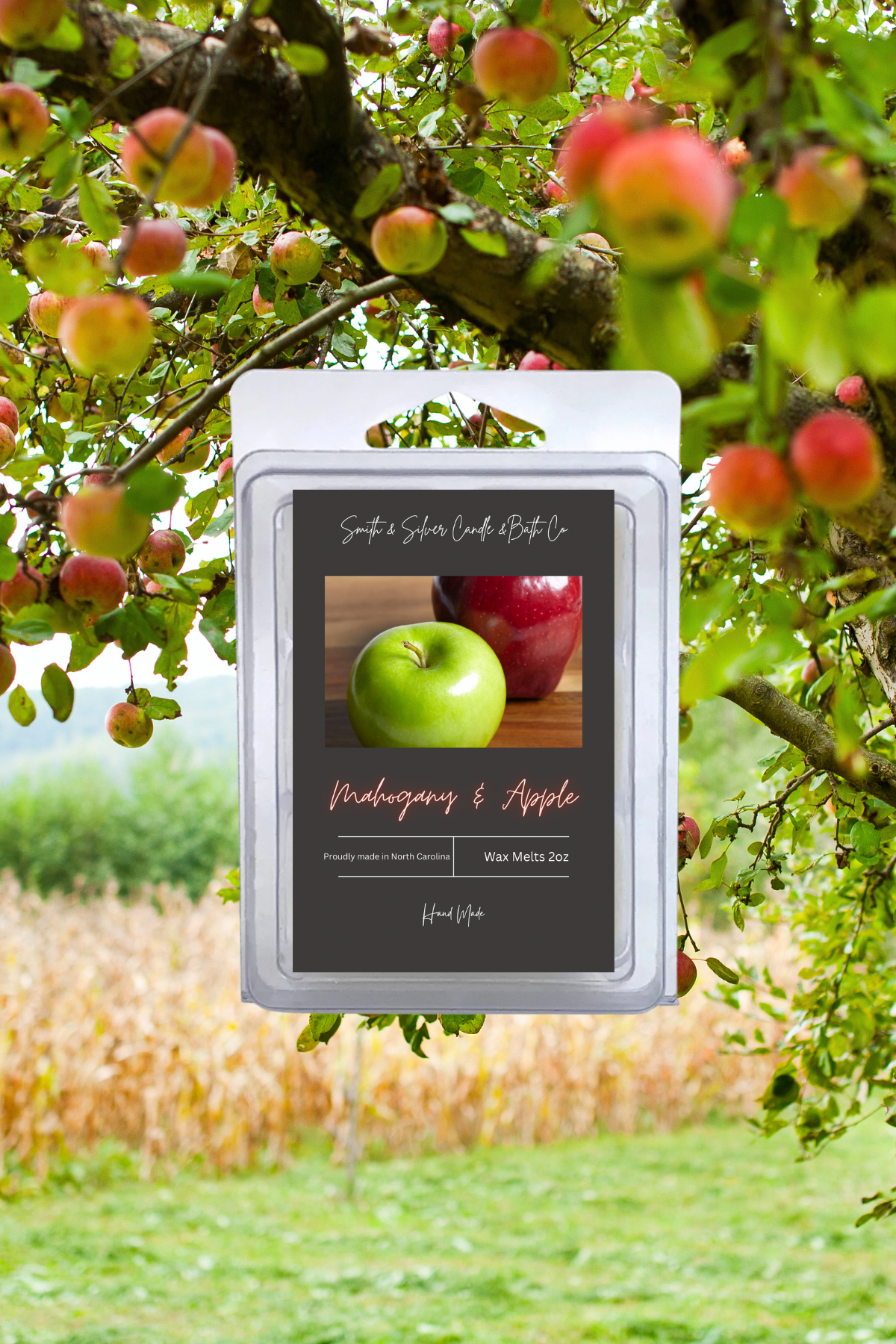 Mohogany and Apple Wax Melts