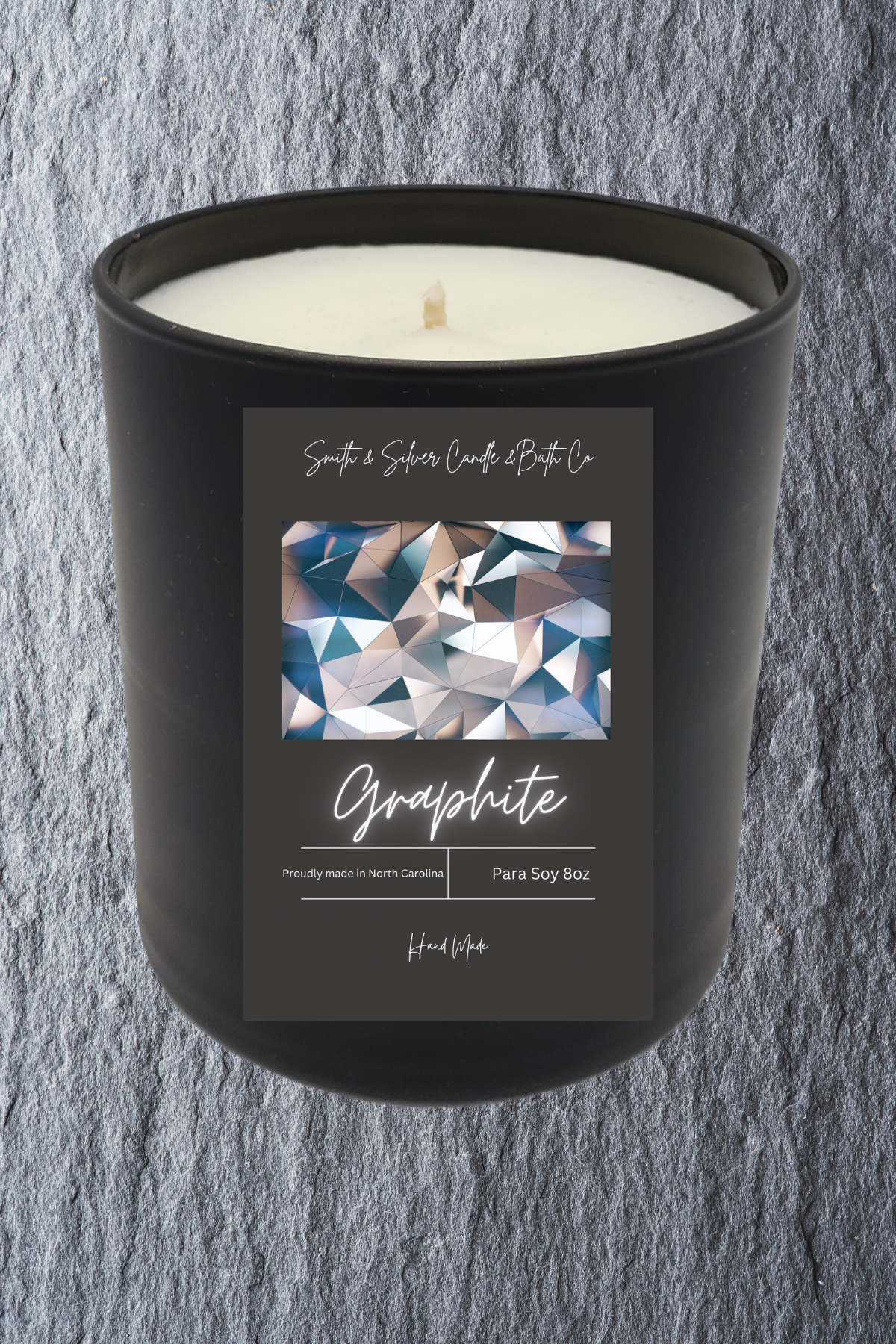 Graphite Candle