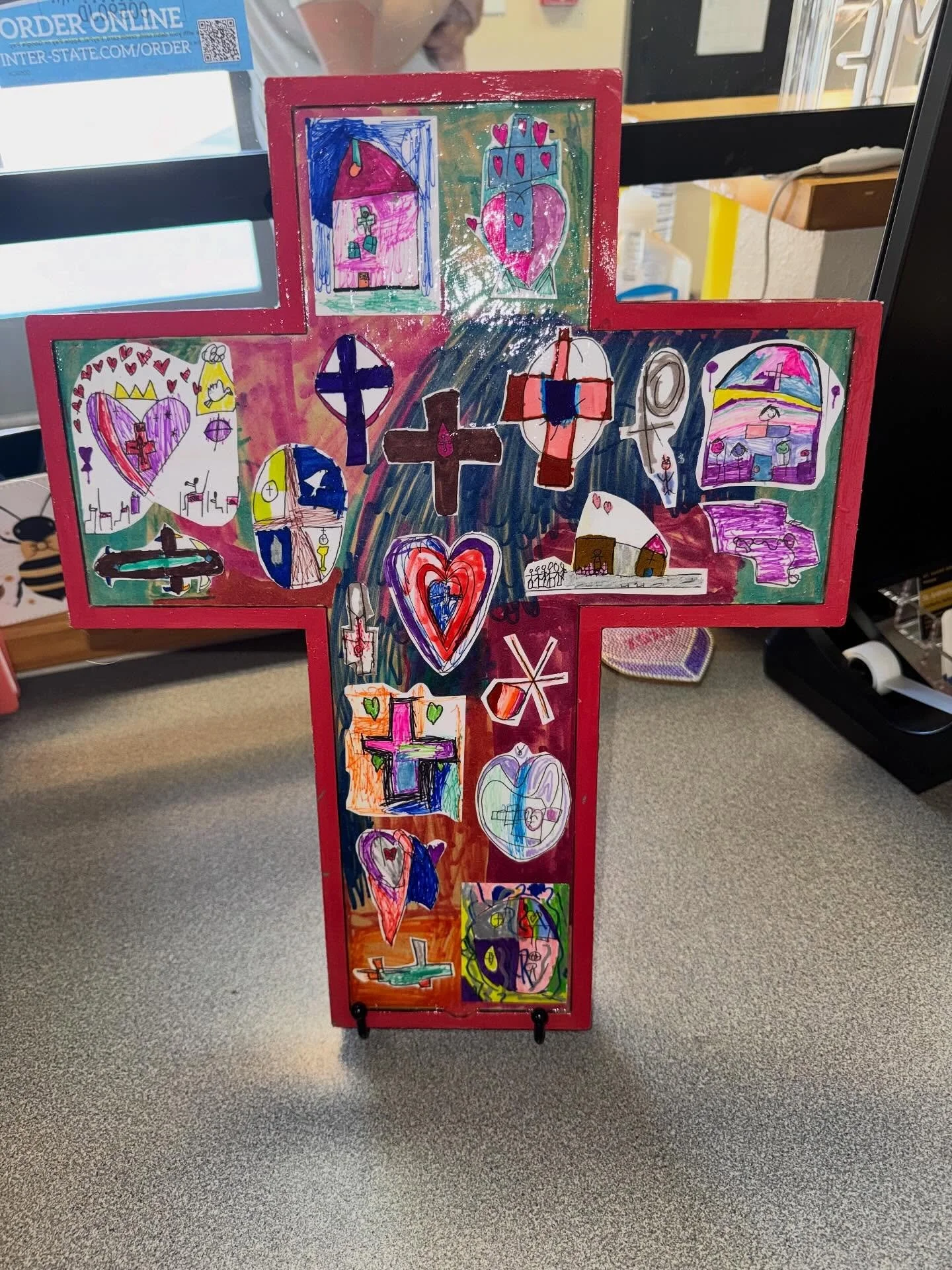 🎉 Jubilee Auction Sneak Peek! 🎉

Check out today&rsquo;s featured item: We All Fit in the Cross &mdash; created by Mr. Jacob&rsquo;s 1st Grade Class!

Get ready to bid big at our St. Anthony&rsquo;s 75th Jubilee Celebration on October 25th! All pro