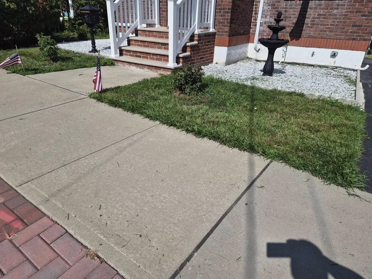 And an after photo of the front lawn, amazing work by the team in Totowa, NJ.