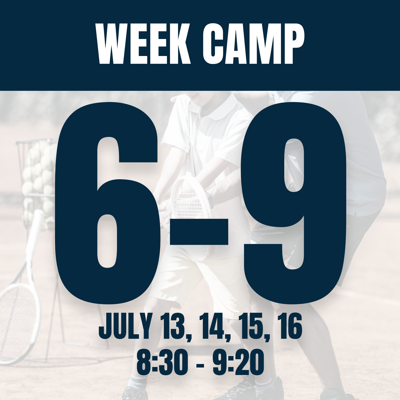 6th-9th Grade Week Camp
