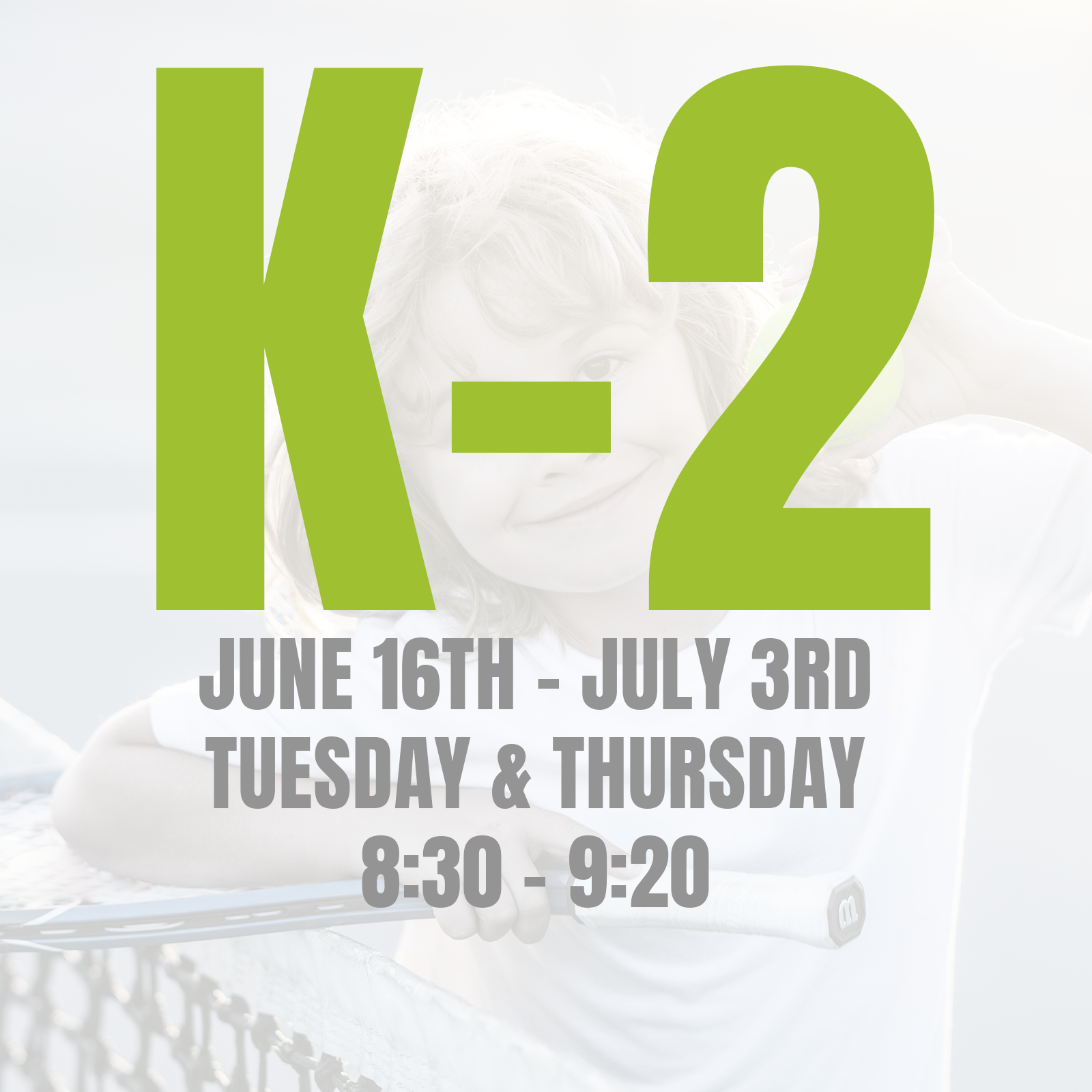 T/Th Kindergarten - 2nd Grade