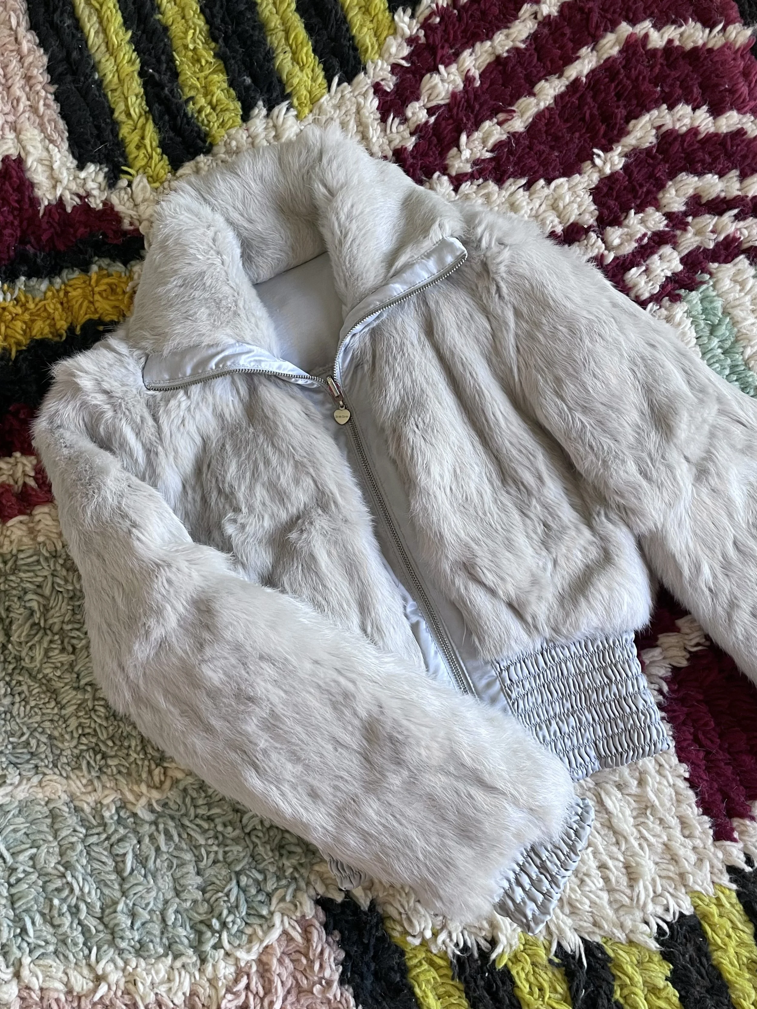 Y2K Bebe Reversible Fur Jacket