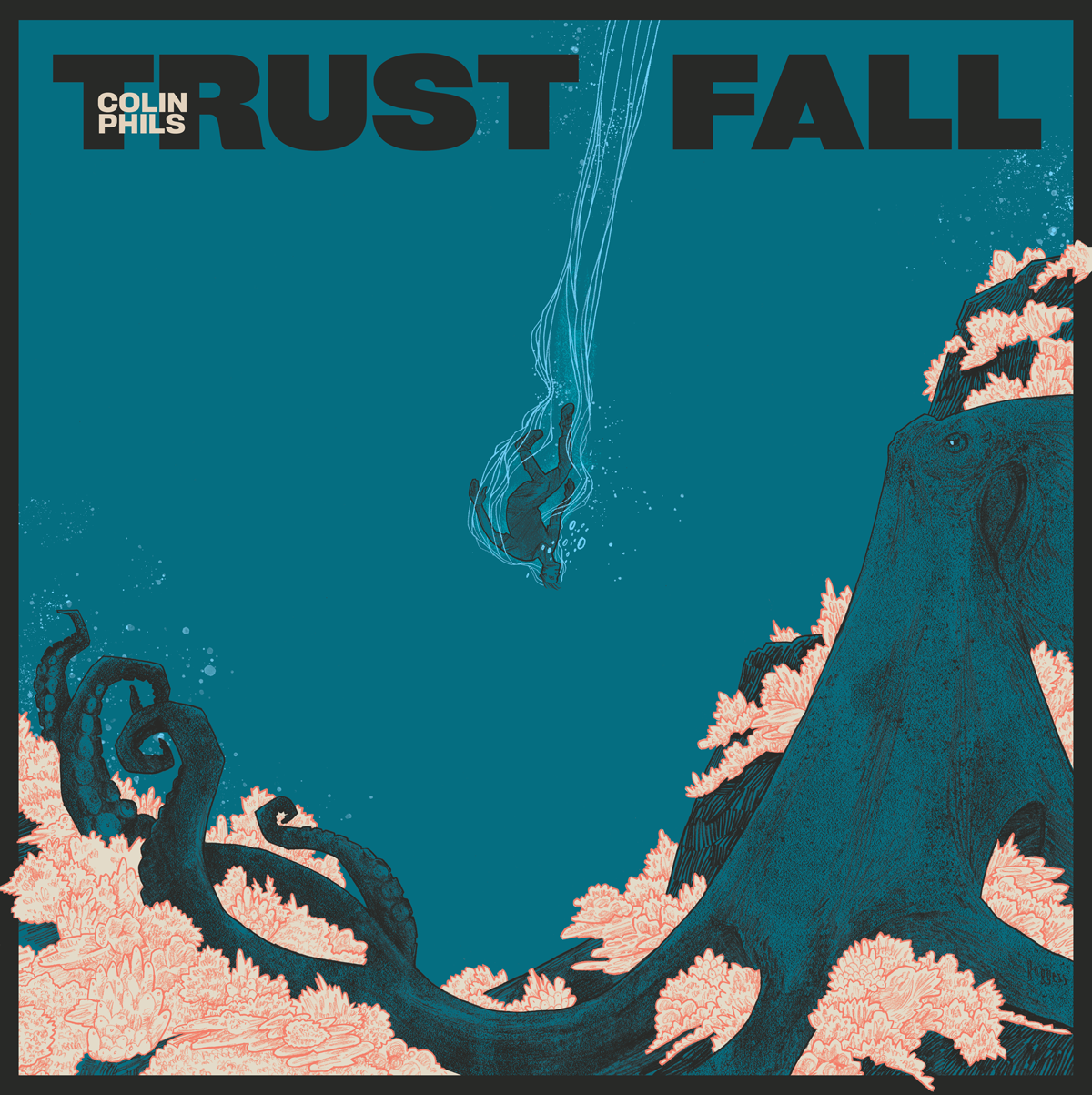 Cover art, Colin Phils, for Post Recordings
