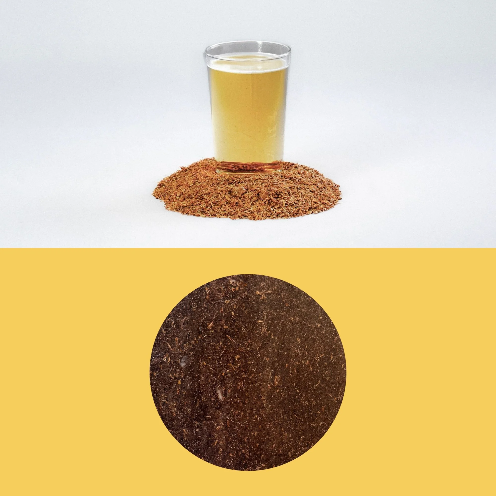 Encore! Biomatériaux - matériau conçu à partir de déchets de bière ( drêches de bière surcyclées )